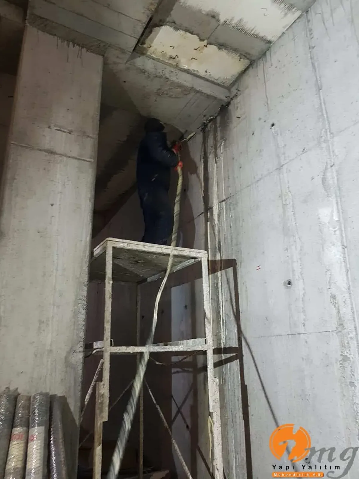 Mimoza Apt.Otopark Tavan Poliüretan Enjeksiyon Su Yalıtımı — fotoğraf 5