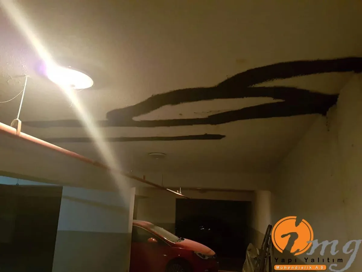 Mimoza Apt.Otopark Tavan Poliüretan Enjeksiyon Su Yalıtımı — fotoğraf 9