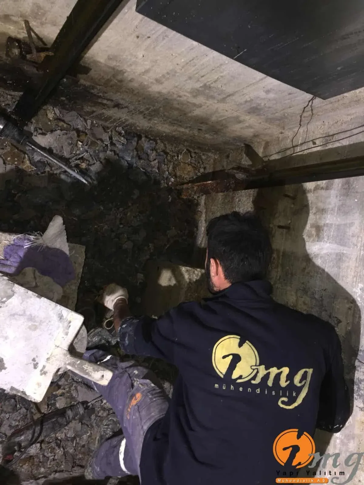 Üsküdar Asansör Kuyusu Su Yalıtımı — fotoğraf 6