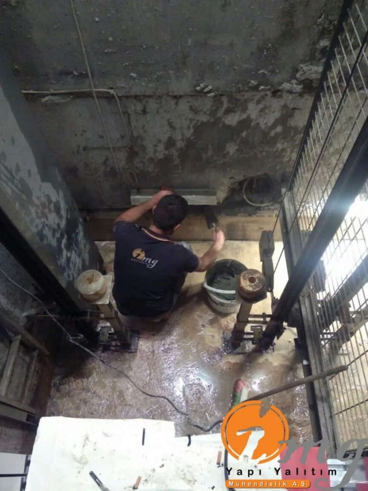 Almonhill Sitesi A Blok Asansör Kovası Su Yalıtımı — fotoğraf 6