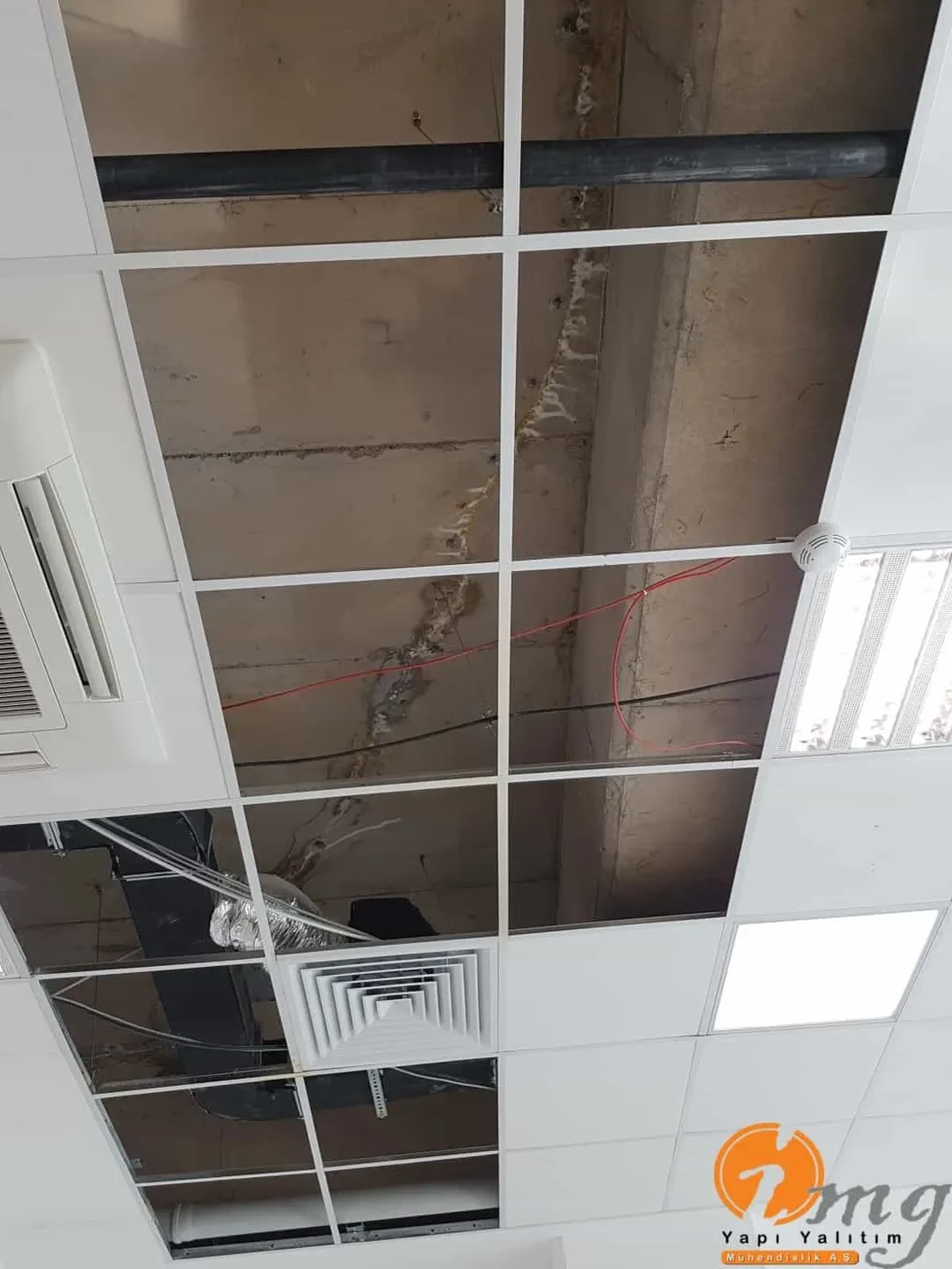 Işıkdağ Plaza Tavan Poliüretan Enjeksiyon Su Yalıtımı — fotoğraf 6