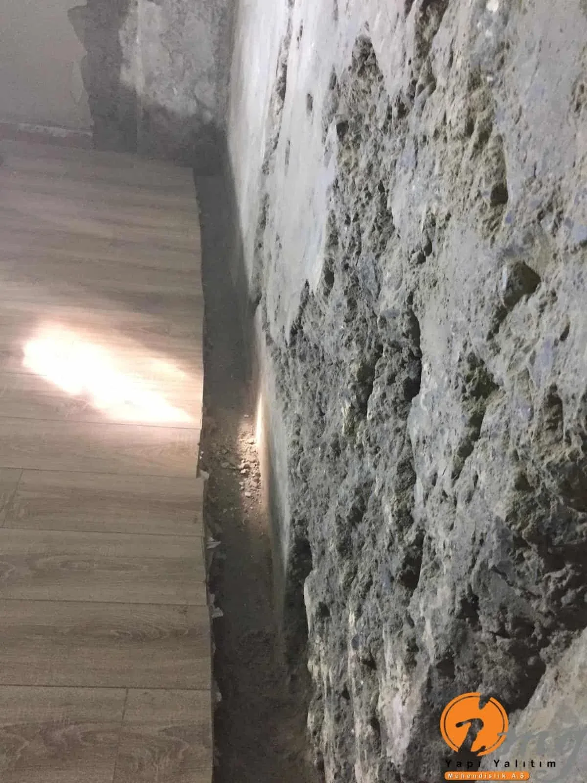 Ortaköy Bodrum Kat Bina İçi Negatif Yönden Su Yalıtımı — fotoğraf 5