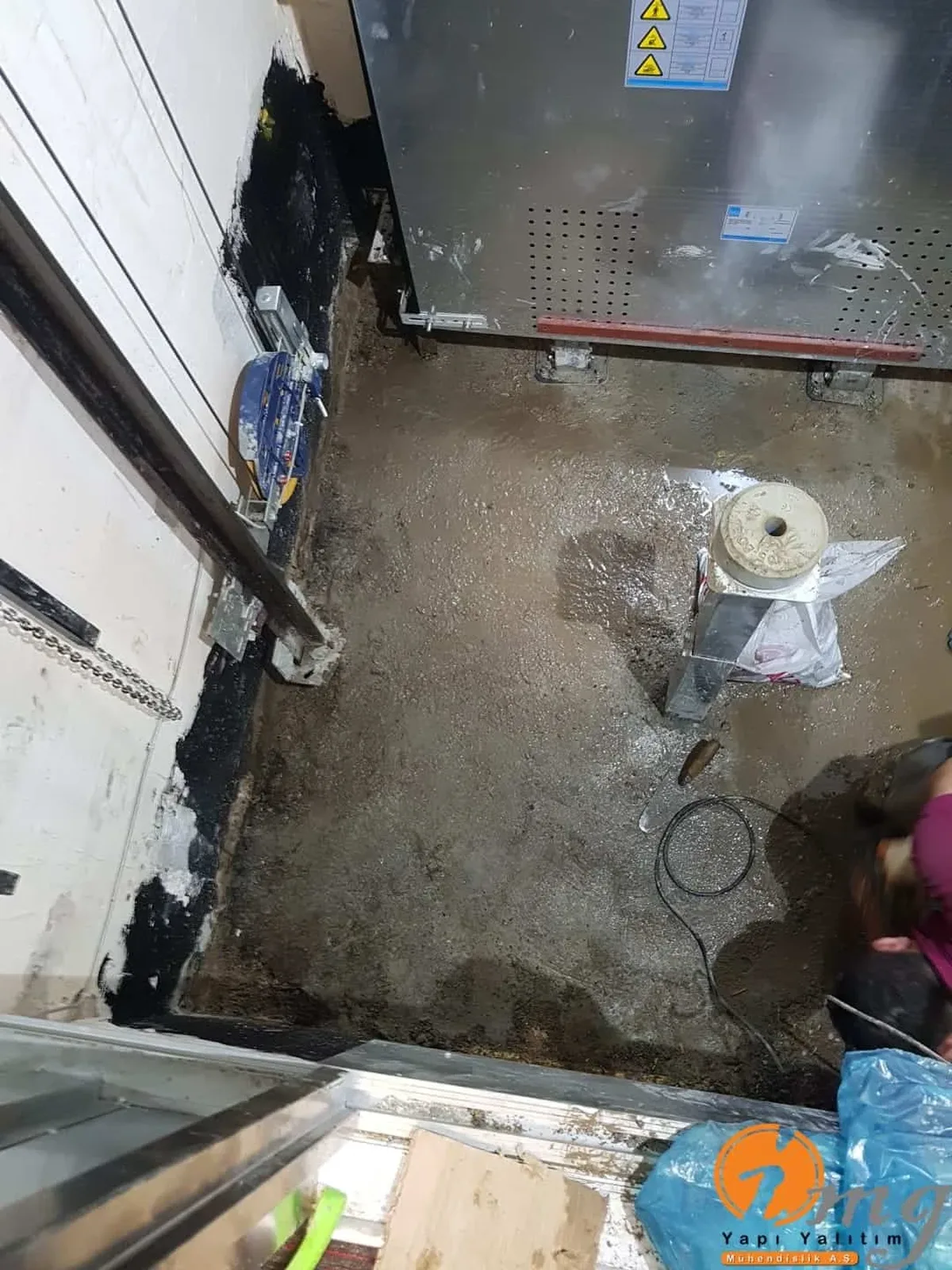 Pendik Sağlık Ocağı Asansör Kuyusu Su Yalıtımı — fotoğraf 2