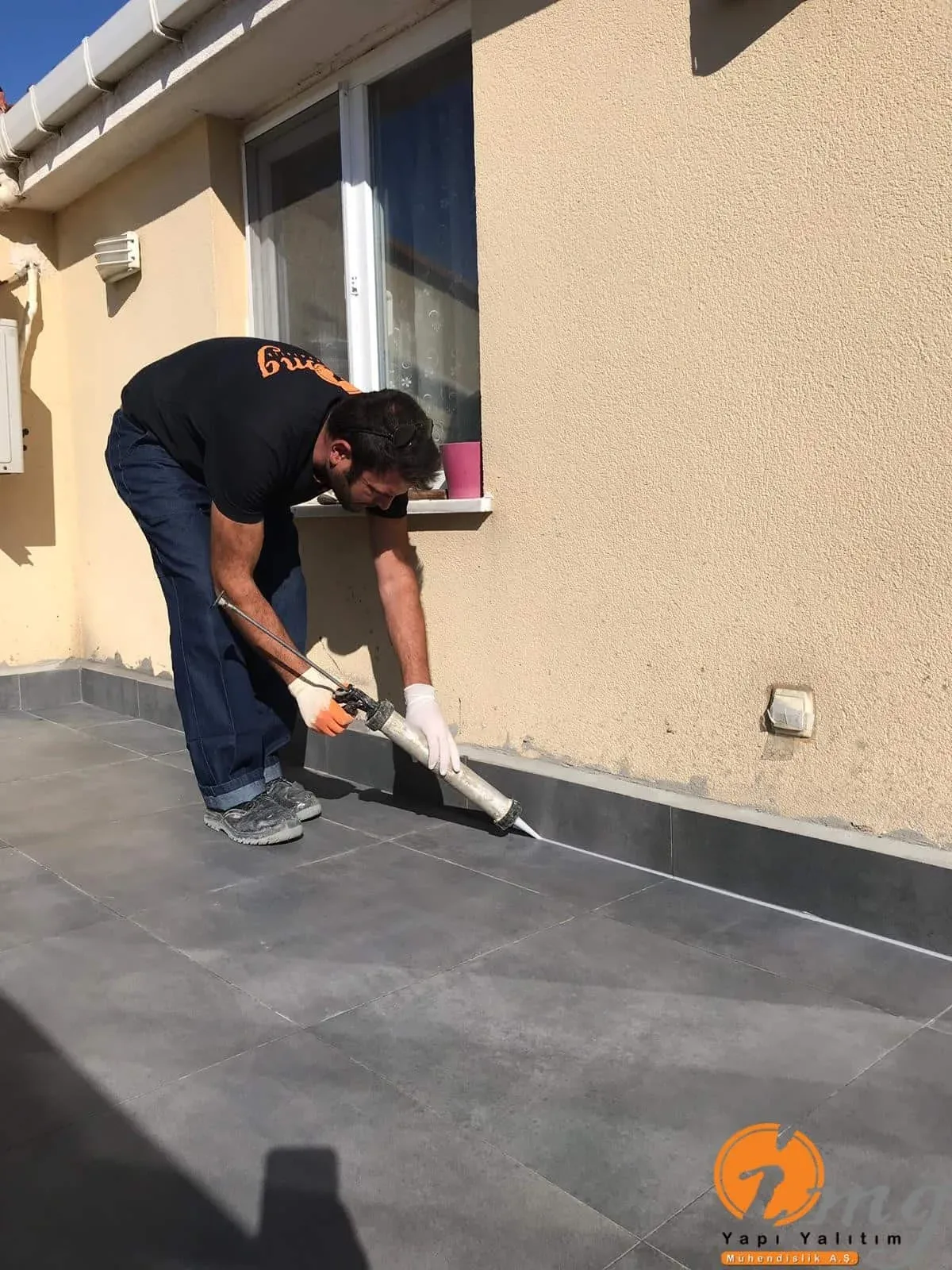 Küçükyalı Teras Fayans Üzeri Şeffaf Su Yalıtımı — fotoğraf 3
