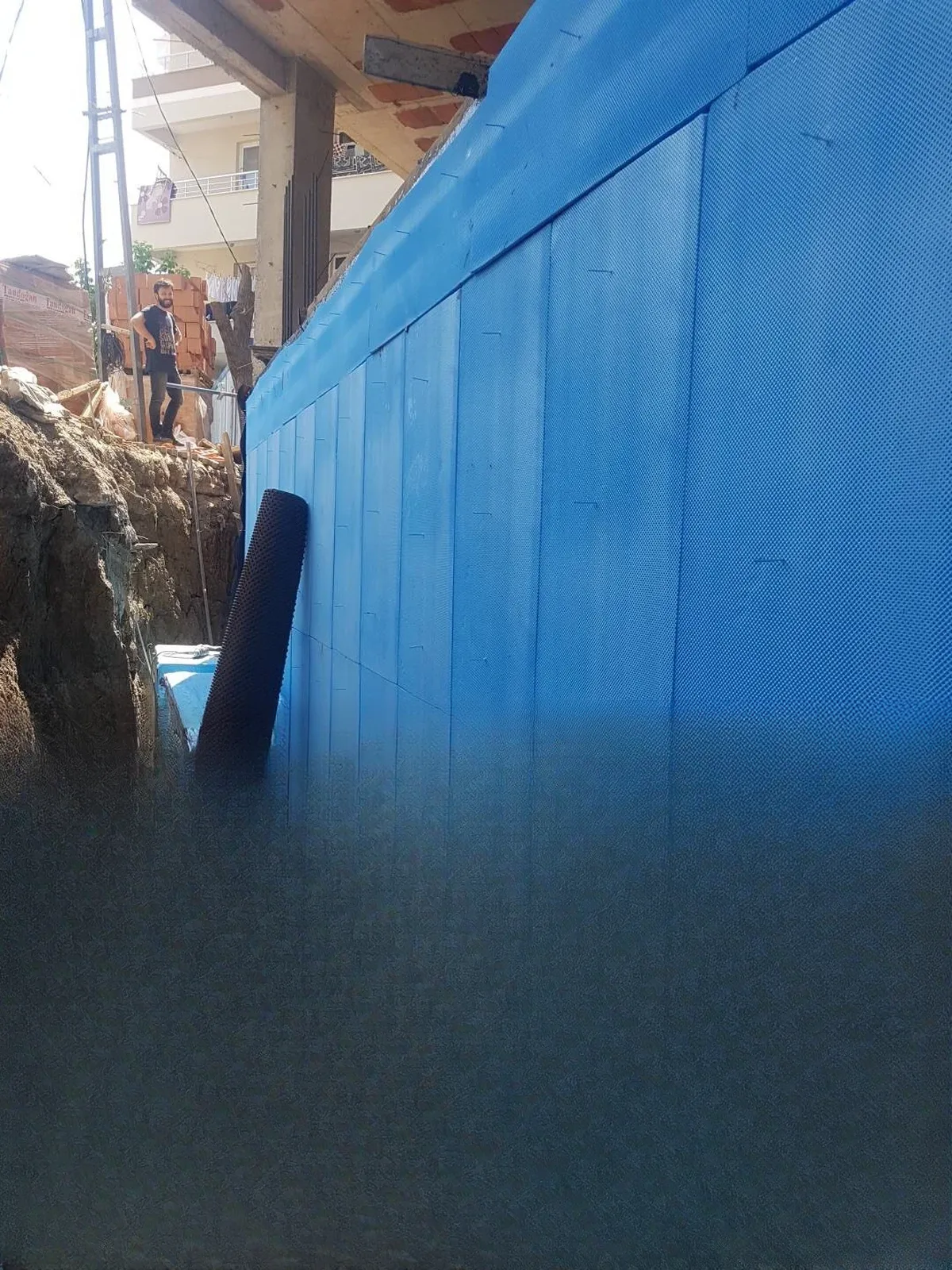 Pendik Berat İnşaat Perde Sürme Su Yalıtımı Uygulaması — fotoğraf 9