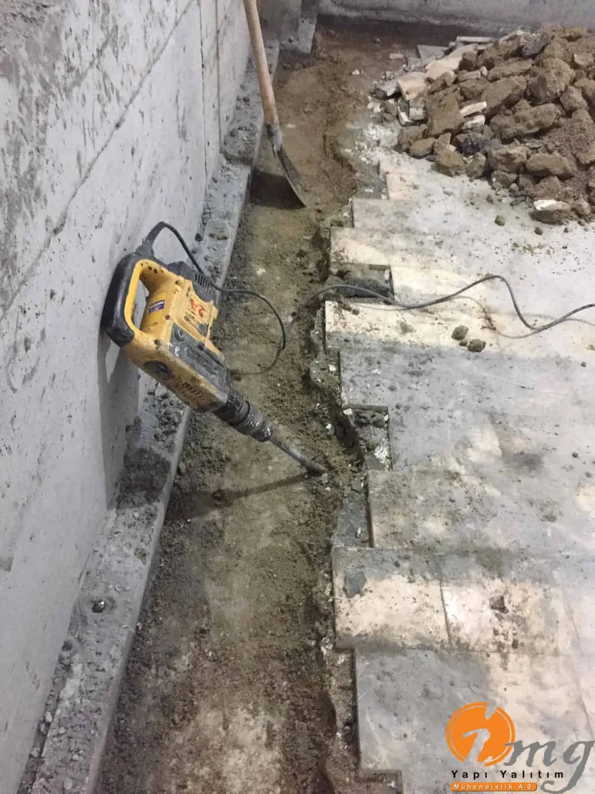 Kağıthane Bodrum Kat Poliüretan Enjeksiyon ve Negatif Kristalize Su Yalıtımı — fotoğraf 3