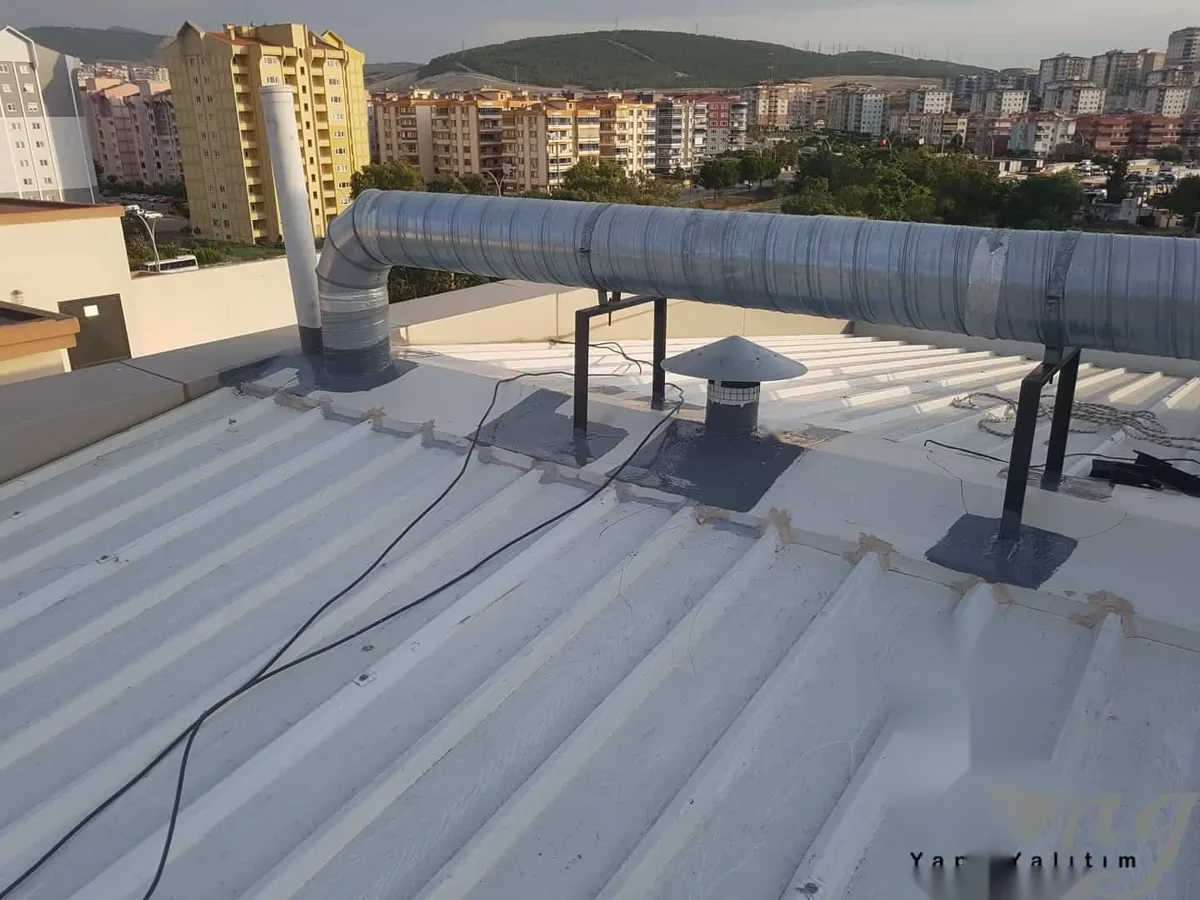 İzmir Aliağa Çatı ve Balkon Şeffaf Su Yalıtımı — fotoğraf 2