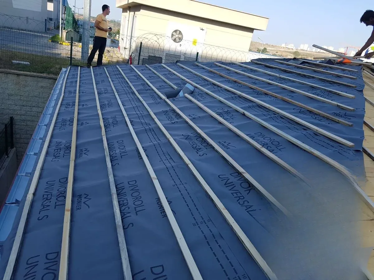 Gebze GOSB Trafolar Brass Çatı Yapımı Su Yalıtımı — fotoğraf 10