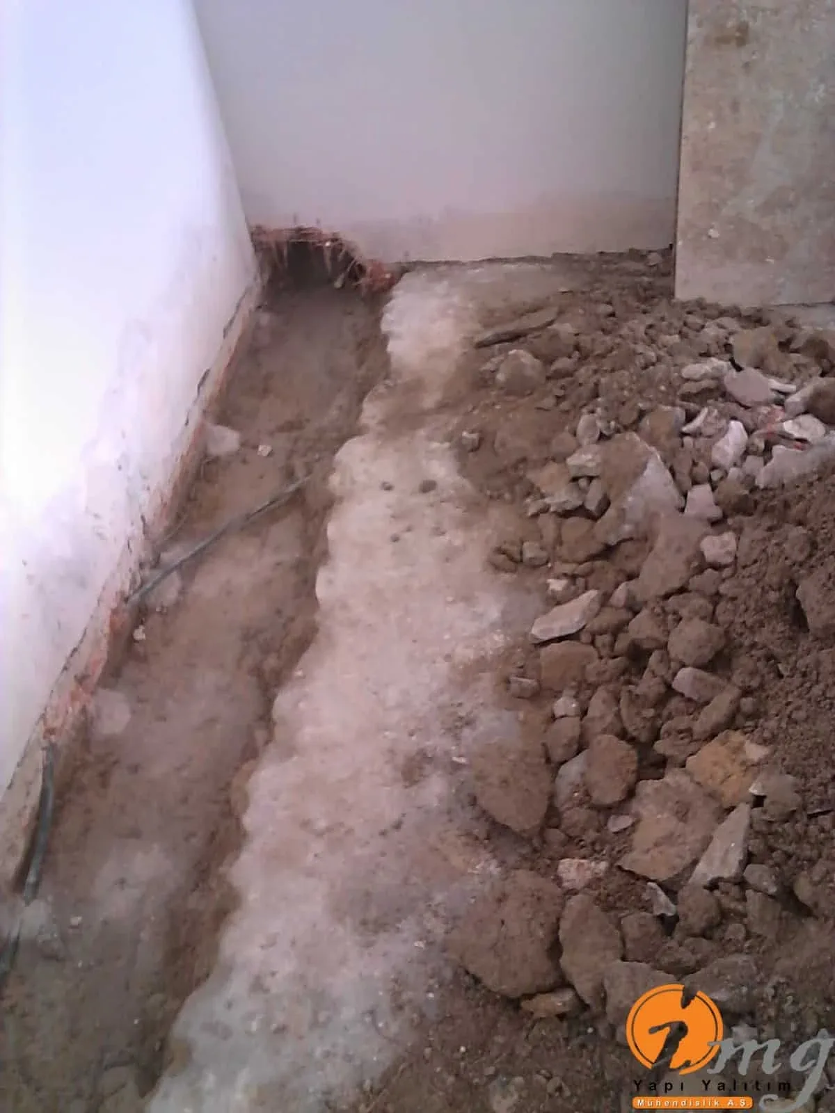 Çamlıbelde Sitesi Bodrum Kat Poliüretan Enjeksiyon ve Negatif Su Yalıtımı — fotoğraf 4