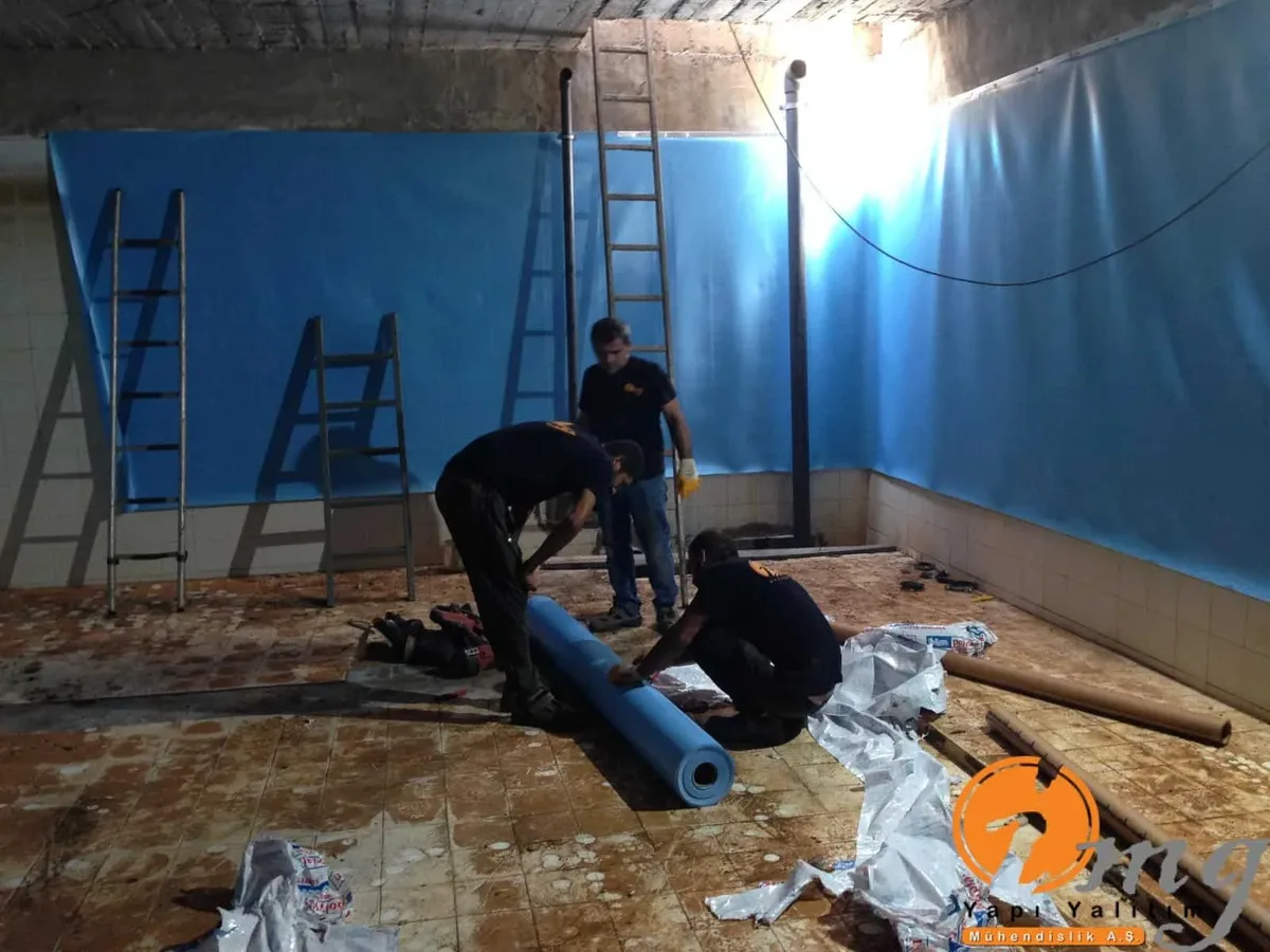 Mutlu Akü Su Deposu PVC Kaplama Su Yalıtımı — fotoğraf 3