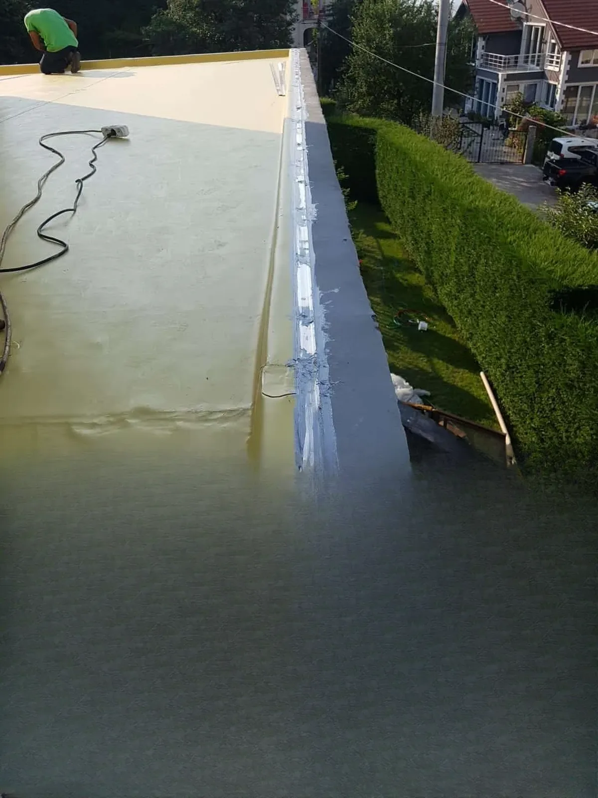 Maşukiye Balkon Pvc Membran ve Fayans Üzeri Şeffaf Su Yalıtımı — fotoğraf 2