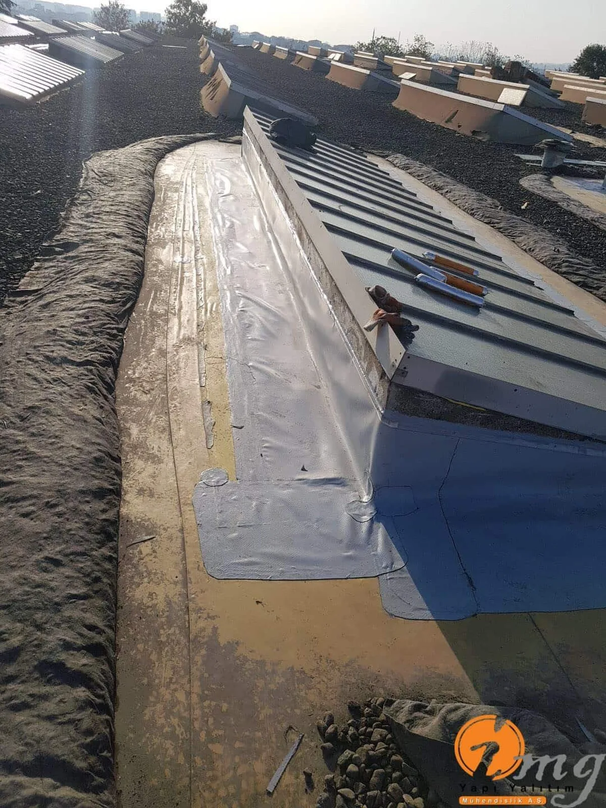 Orhanlı Aras Kargo Teras Su Yalıtımı — fotoğraf 3