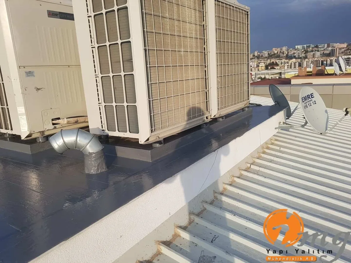 İzmir Aliağa Çatı ve Balkon Şeffaf Su Yalıtımı — fotoğraf 8