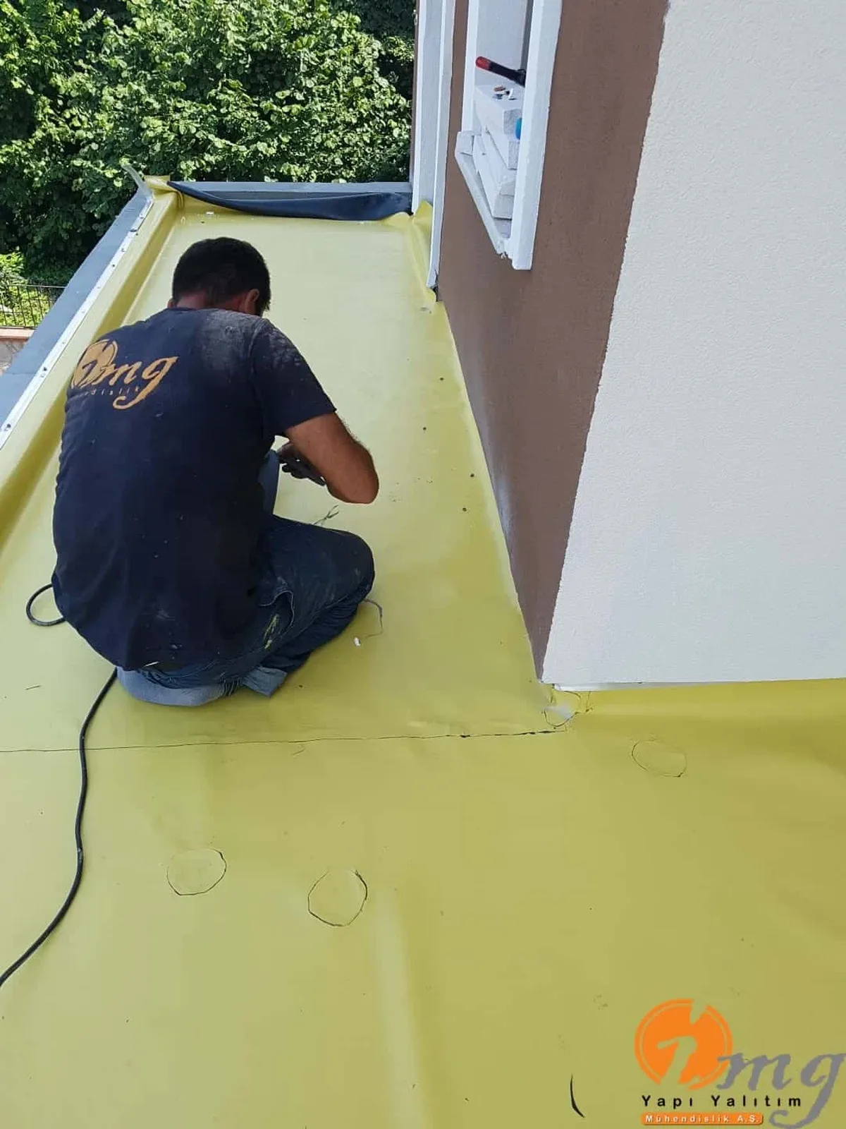 Maşukiye Balkon Pvc Membran ve Fayans Üzeri Şeffaf Su Yalıtımı — fotoğraf 6