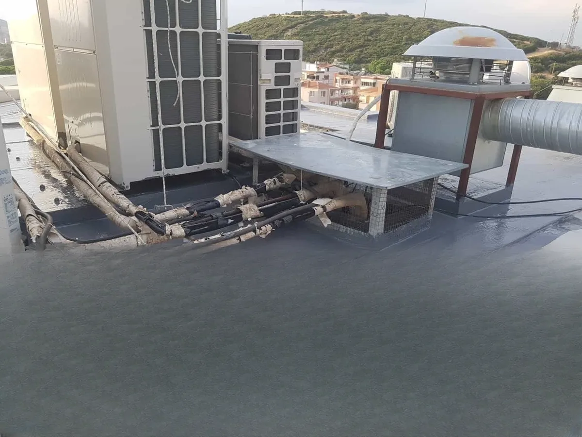 İzmir Aliağa Çatı ve Balkon Şeffaf Su Yalıtımı — fotoğraf 9