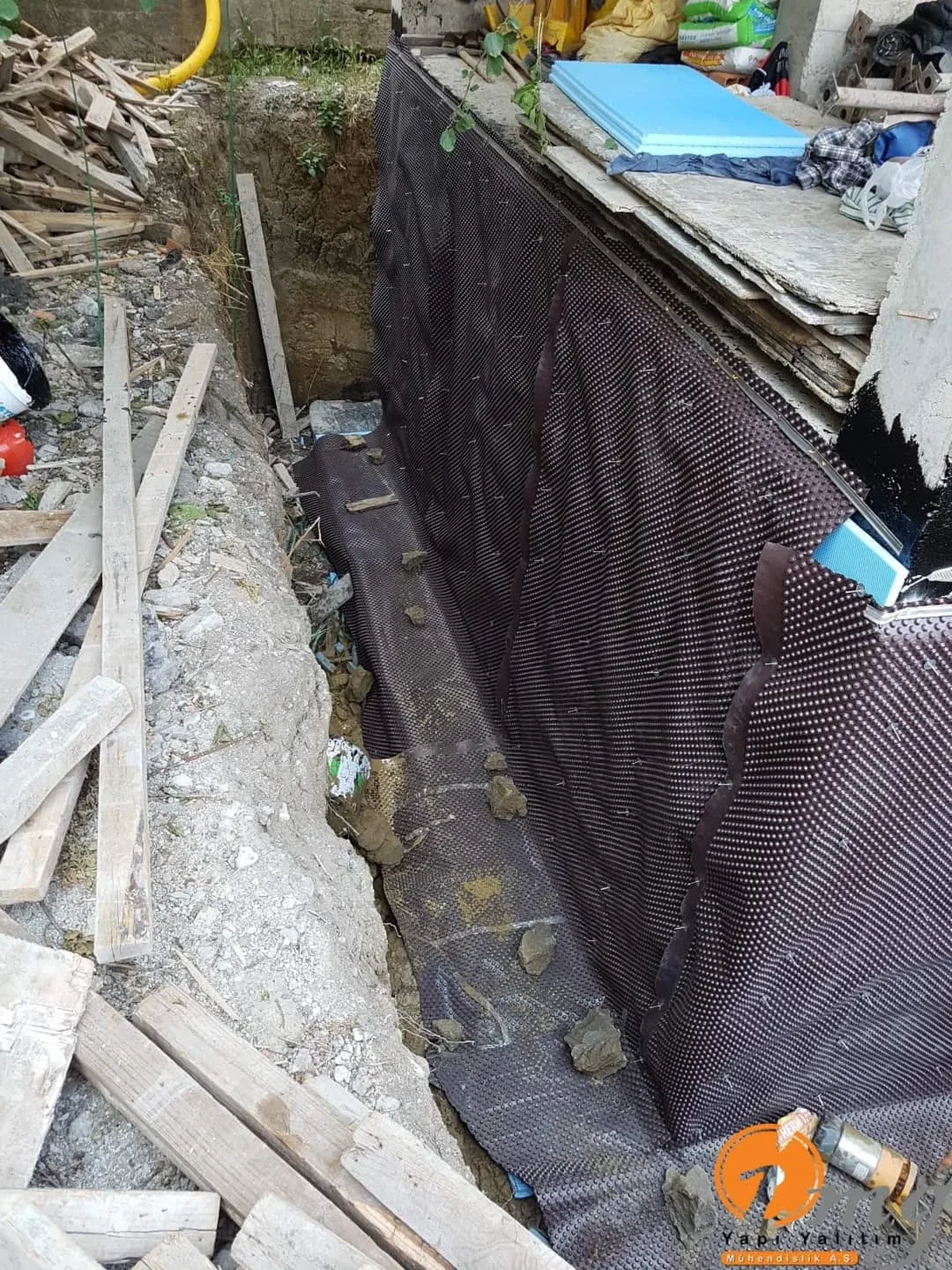 Pendik Berat İnşaat Perde Sürme Su Yalıtımı Uygulaması — fotoğraf 7