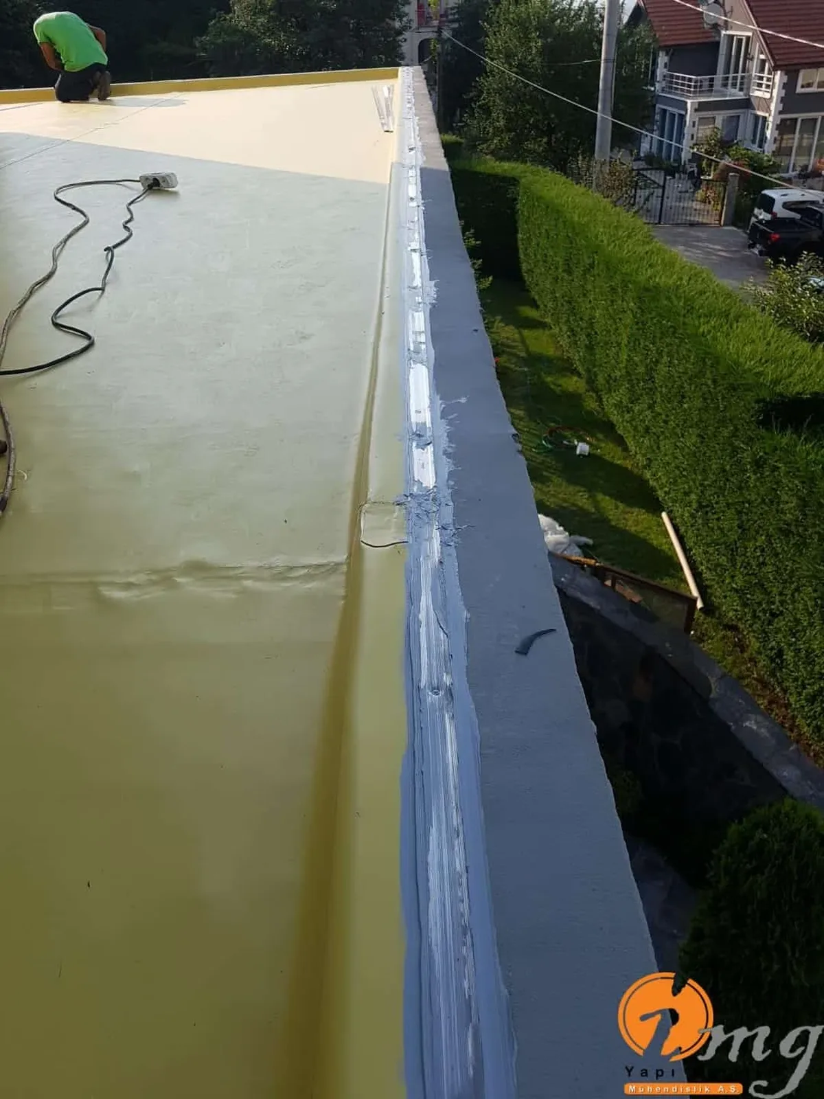 Maşukiye Balkon Pvc Membran ve Fayans Üzeri Şeffaf Su Yalıtımı — fotoğraf 2