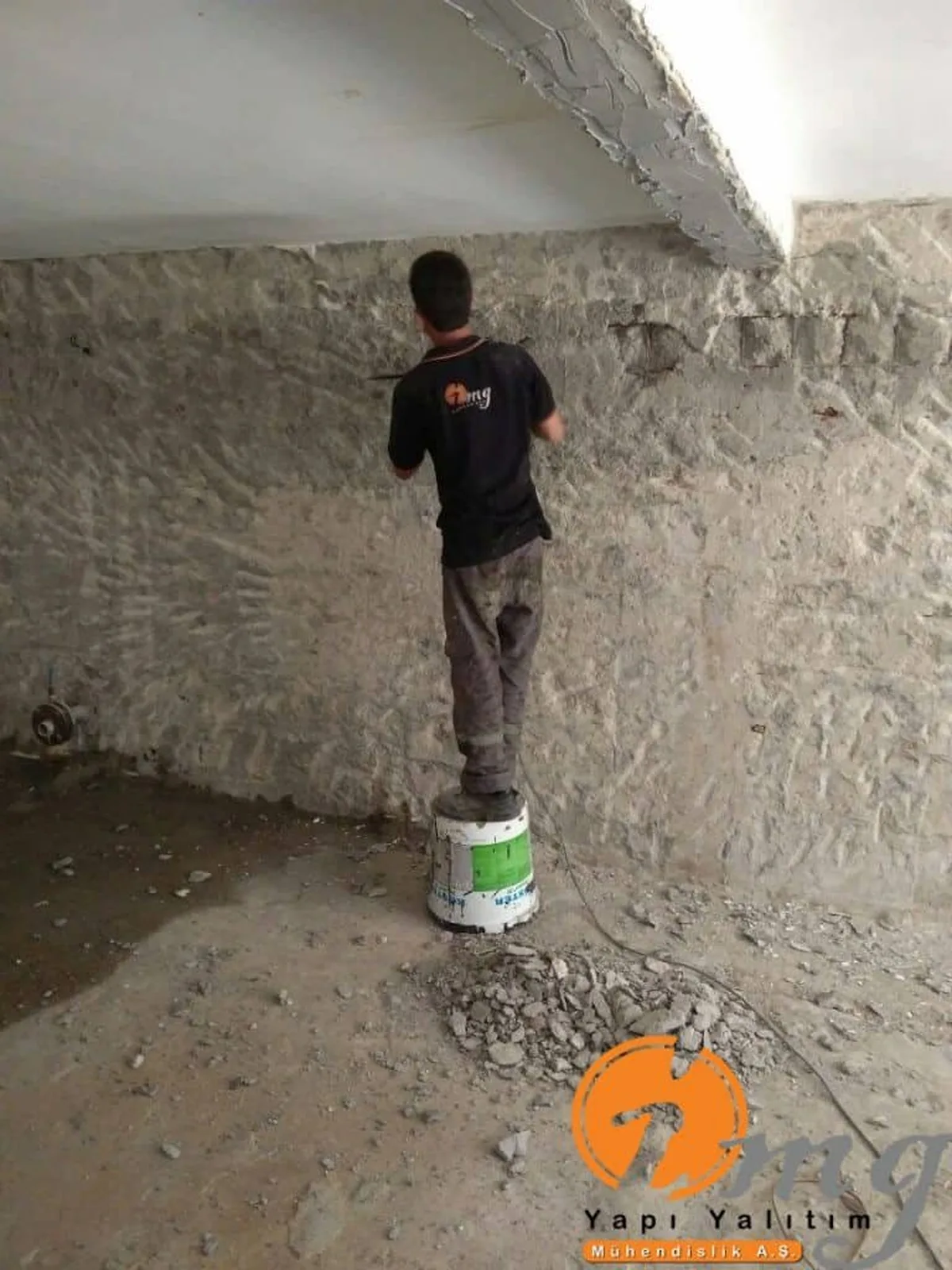 Acarkent Bodrum Kat Negatif Yönden Su Yalıtım Su Yalıtımı — fotoğraf 3