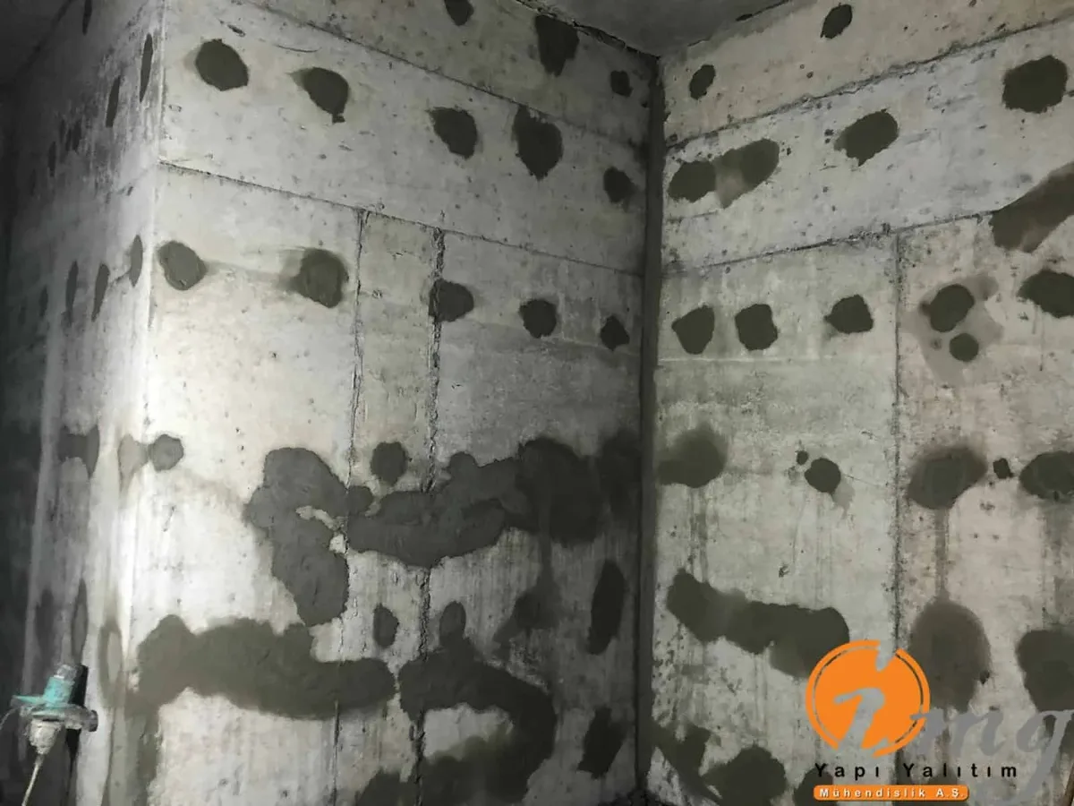 Kemerburgaz Bodrum Kat Poliüretan Enjeksiyon ve negatif Kristalize Su Yalıtımı — fotoğraf 9