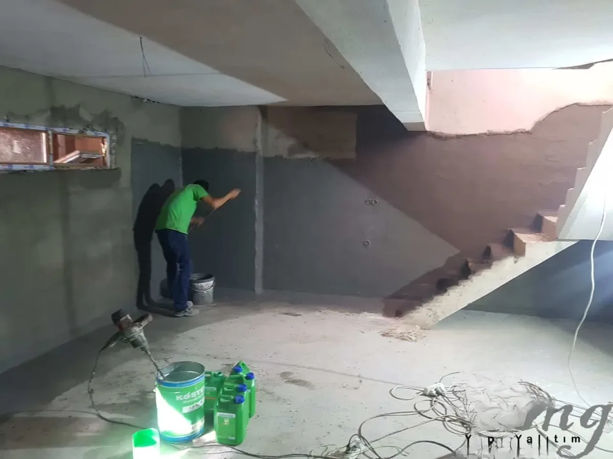 Kurtköy Yeşilköy Evleri Bodrum Kat Negatif Su Yalıtımı — fotoğraf 2