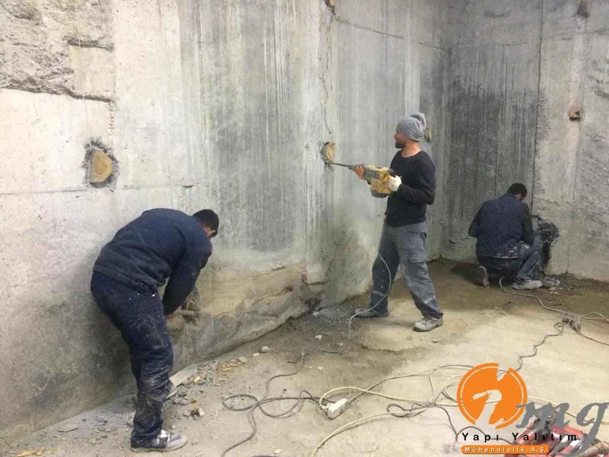 Taksim Bodrum Kat Poliüretan Enjeksiyon ve Negatif Su Yalıtımı — fotoğraf 2