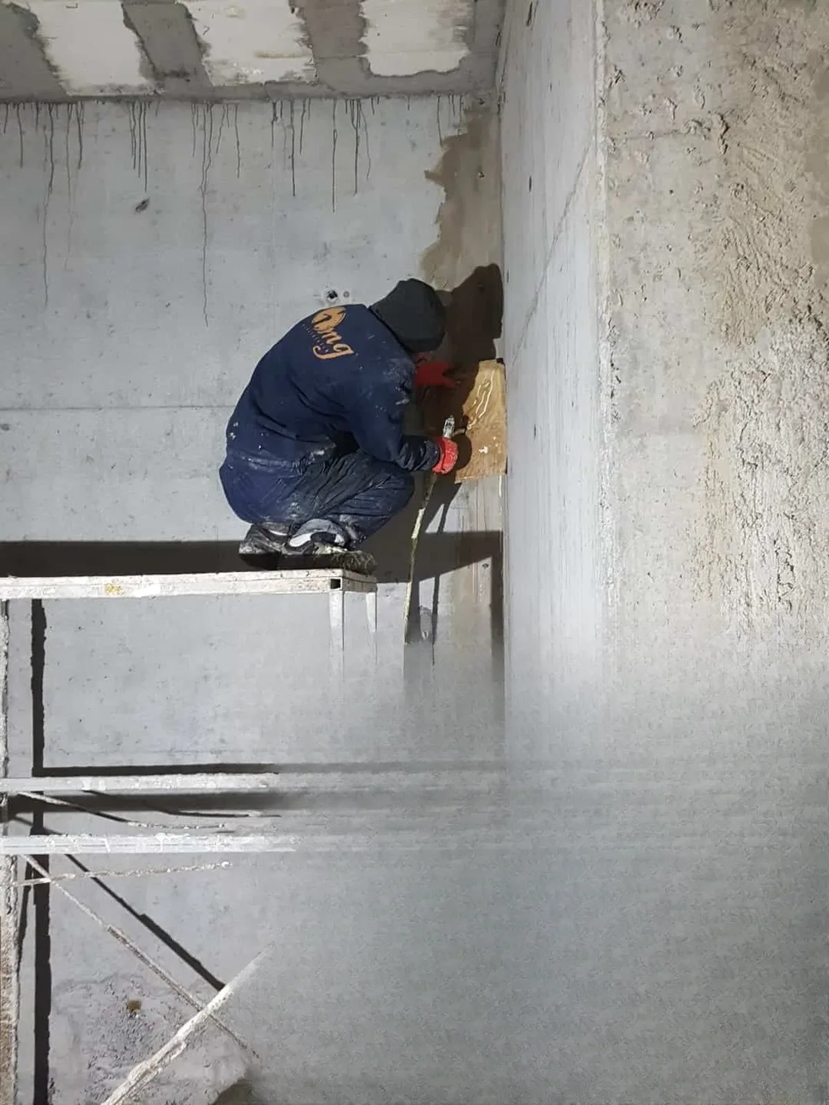 Maltepe Site Otopark Poliüretan Enjeksiyon ve Negatif Kristalize Su Yalıtımı — fotoğraf 4