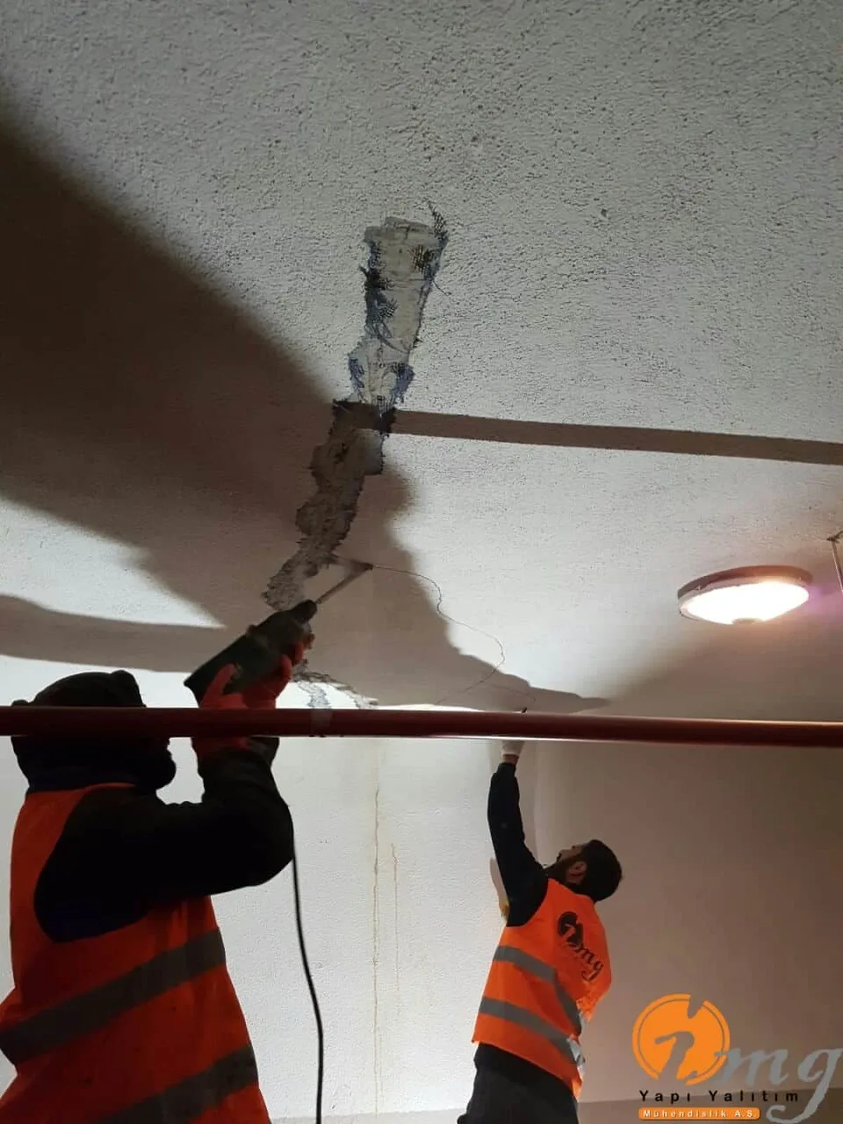 Mimoza Apt.Otopark Tavan Poliüretan Enjeksiyon Su Yalıtımı — fotoğraf 4