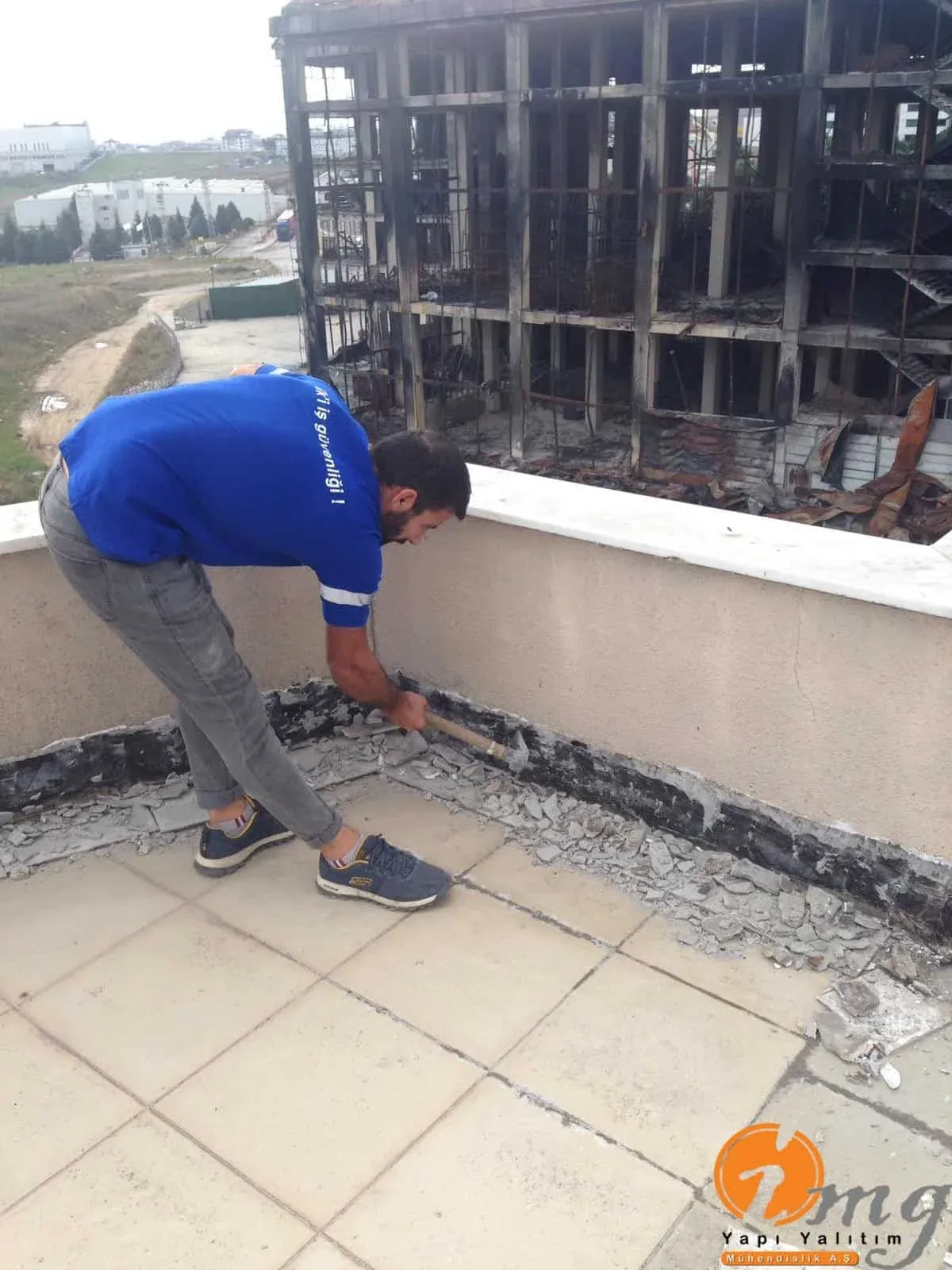 Onurtaş Teras Pvc Membran Su Yalıtımı — fotoğraf 2