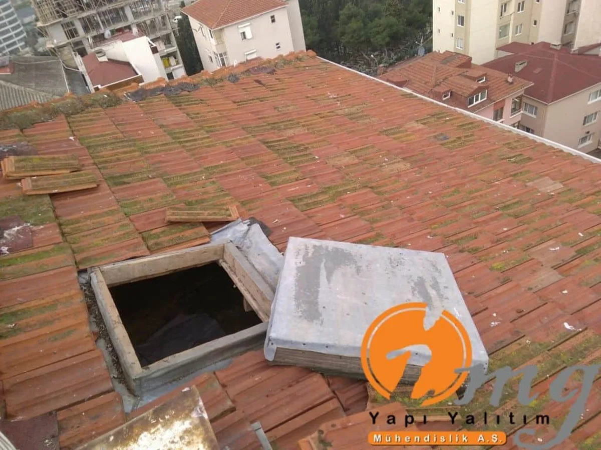 Kartal Demirli Apt. Kiremit Aktarma Su Yalıtımı — fotoğraf 7