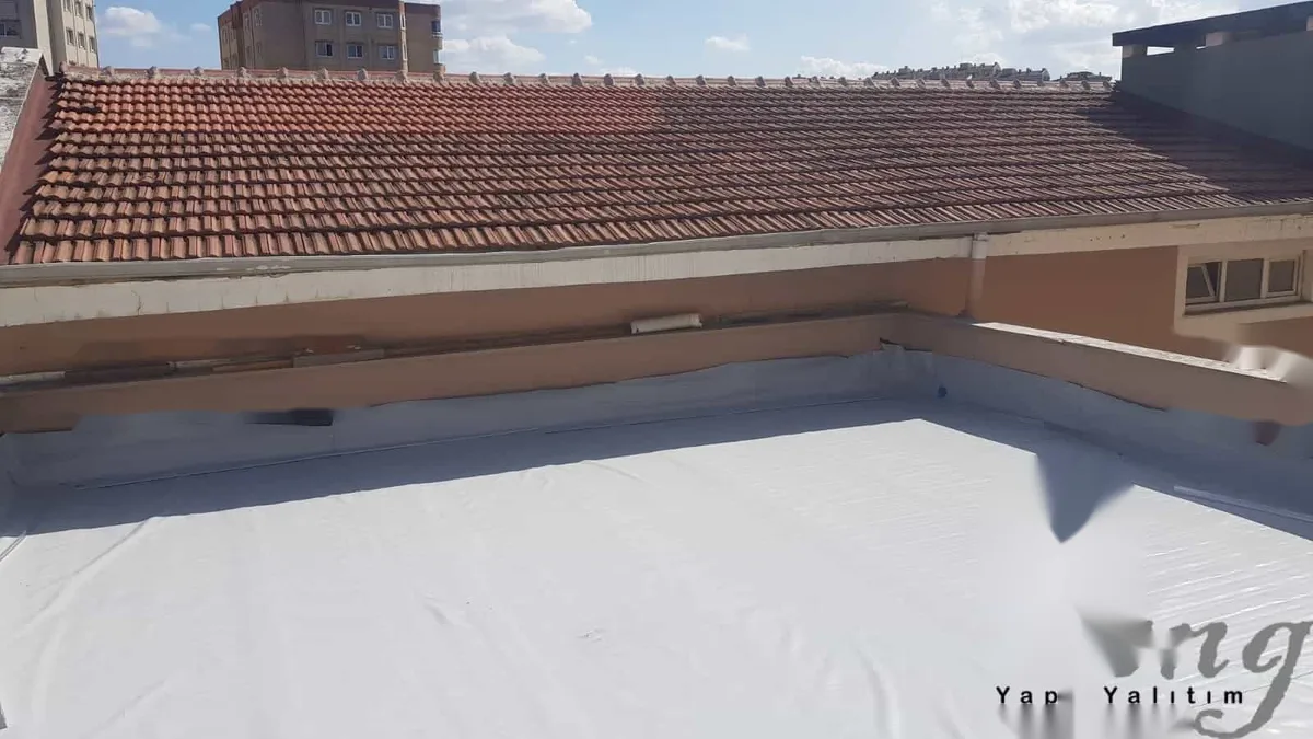 Çınar Koleji Çatı Genel Su Yalıtımı — fotoğraf 4