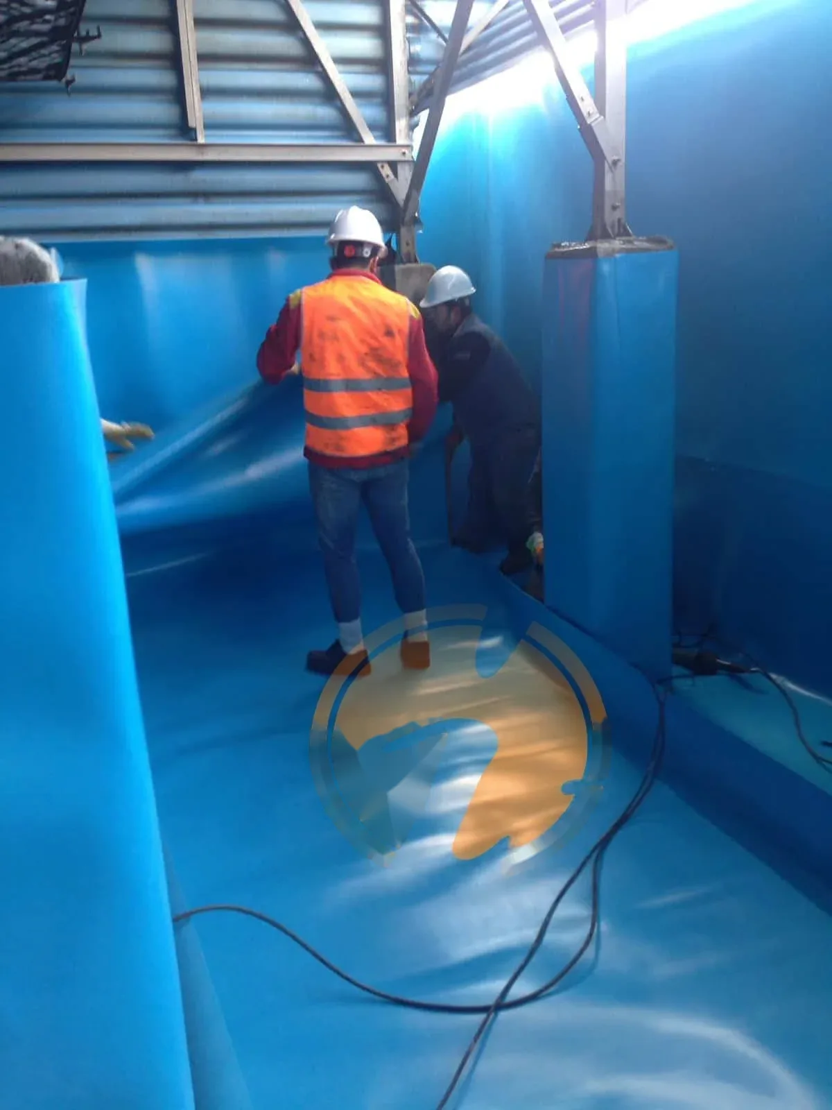 MMK Su Deposu Pvc Kaplama Su Yalıtımı — fotoğraf 8