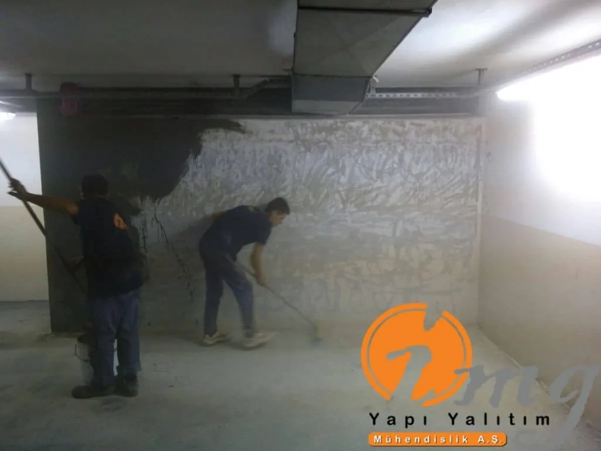 Çamlıca Konakları Bodrum Kat Negatif Su Yalıtım Su Yalıtımı — fotoğraf 2