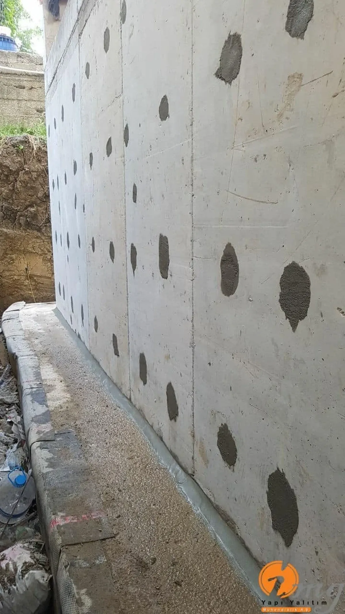 Pendik Berat İnşaat Perde Sürme Su Yalıtımı Uygulaması — fotoğraf 2