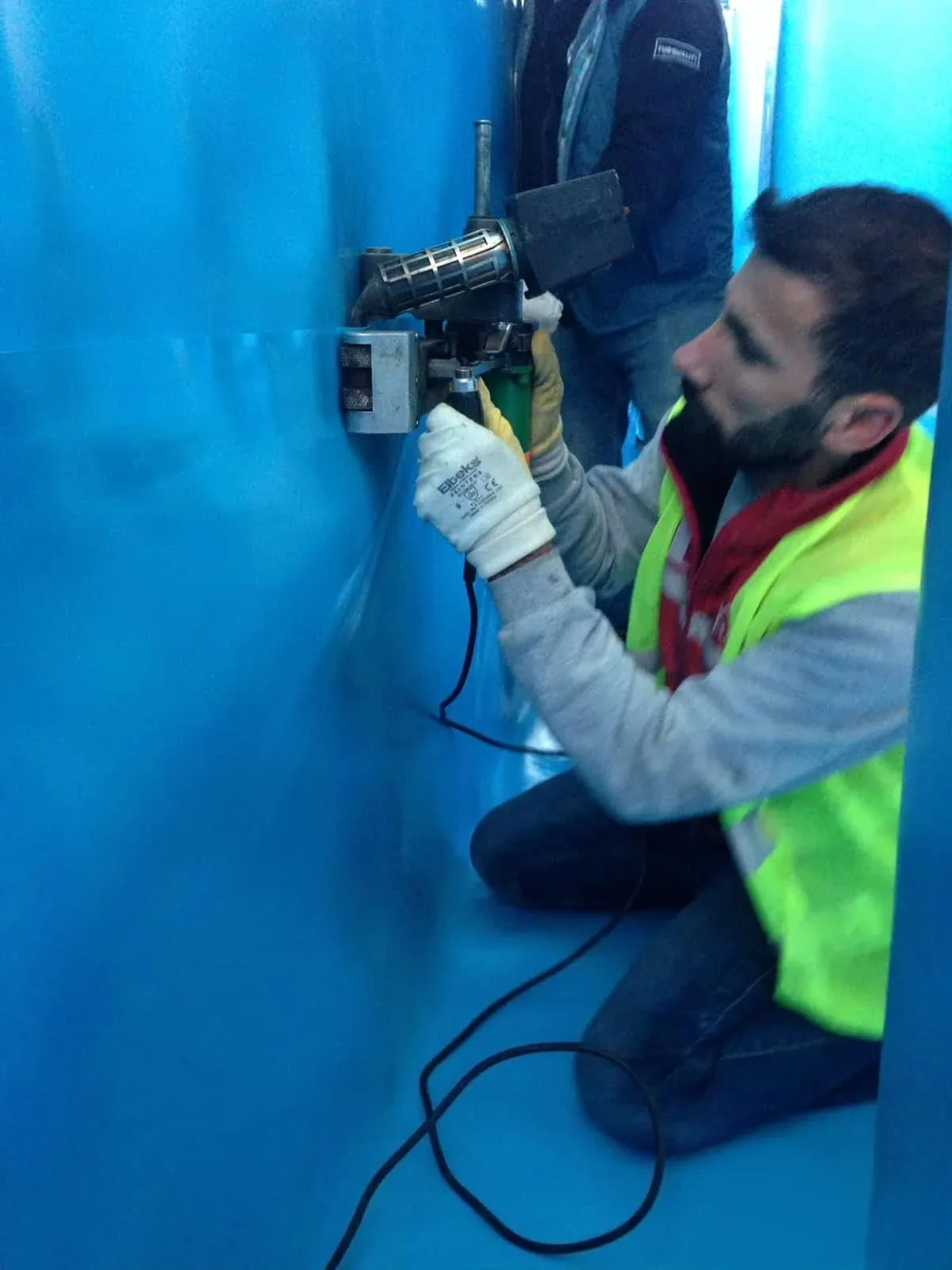 MMK Su Deposu Pvc Kaplama Su Yalıtımı — fotoğraf 6