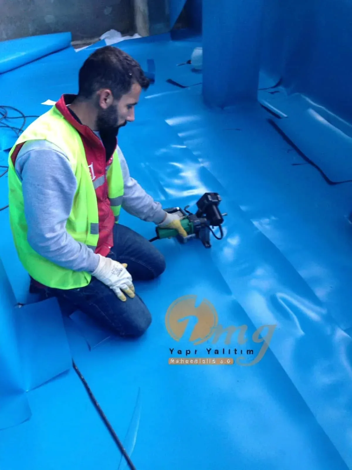 MMK Su Deposu Pvc Kaplama Su Yalıtımı — fotoğraf 9