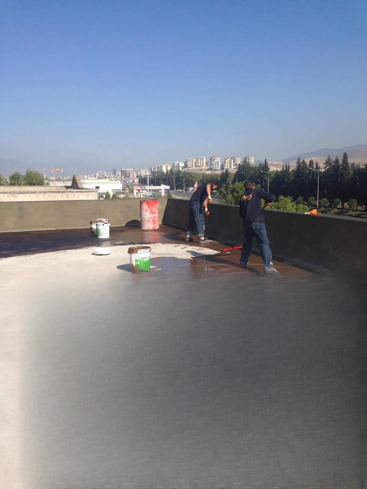 İzmir Es Group Teras Sürme Su Yalıtımı — fotoğraf 7