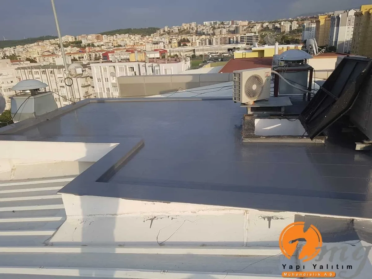 İzmir Aliağa Çatı ve Balkon Şeffaf Su Yalıtımı — fotoğraf 4