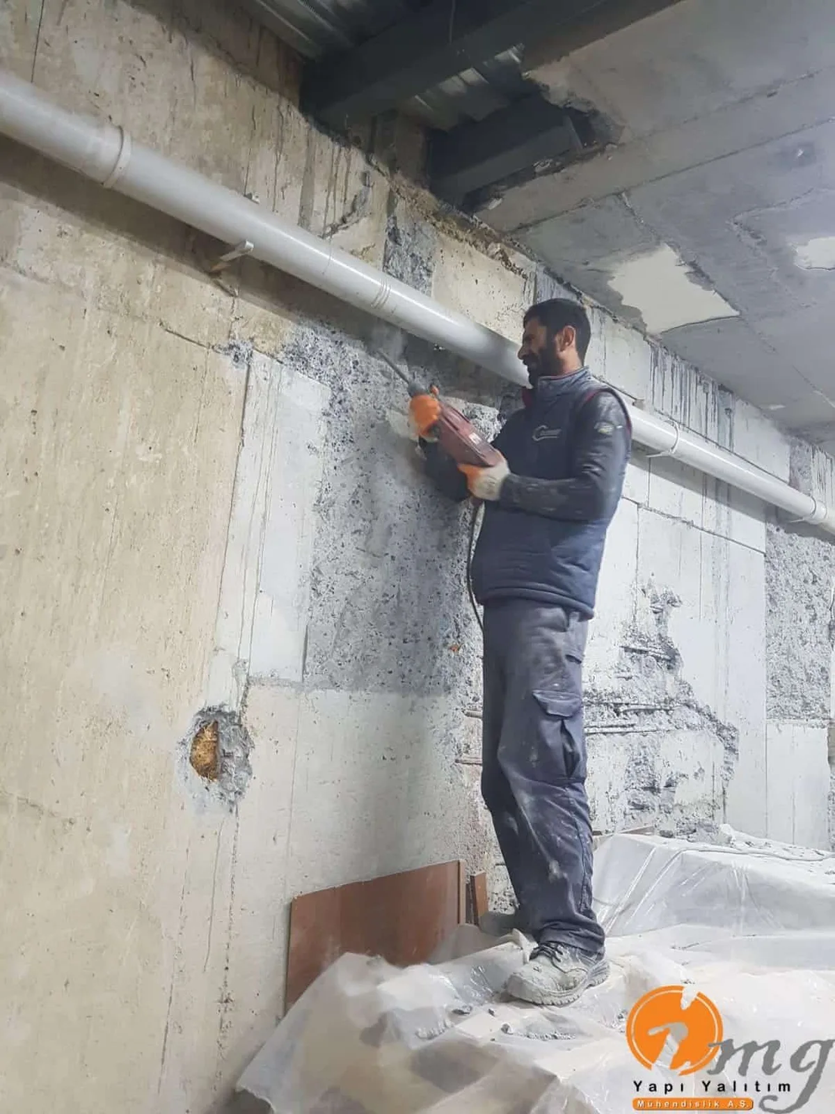 Taksim Bodrum Kat Poliüretan Enjeksiyon ve Negatif Su Yalıtımı — fotoğraf 8
