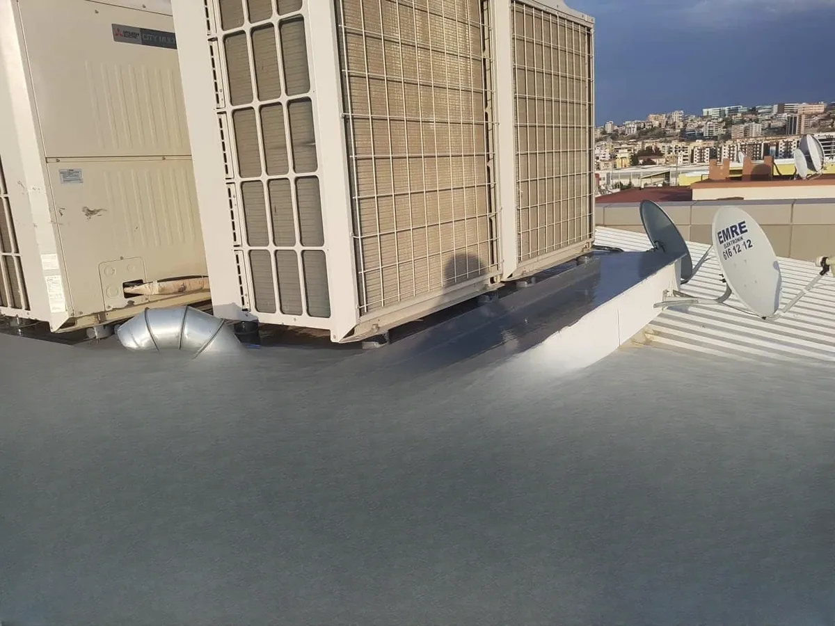 İzmir Aliağa Çatı ve Balkon Şeffaf Su Yalıtımı — fotoğraf 8
