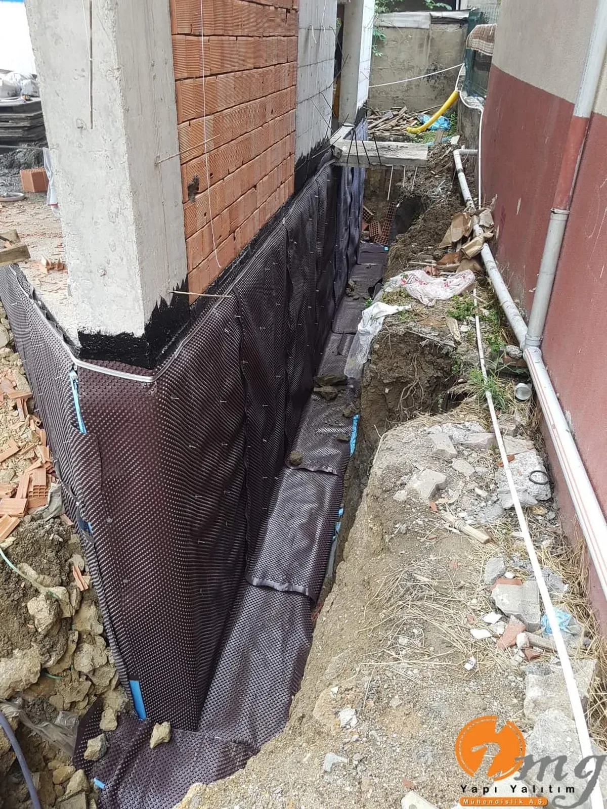 Pendik Berat İnşaat Perde Sürme Su Yalıtımı Uygulaması — fotoğraf 10