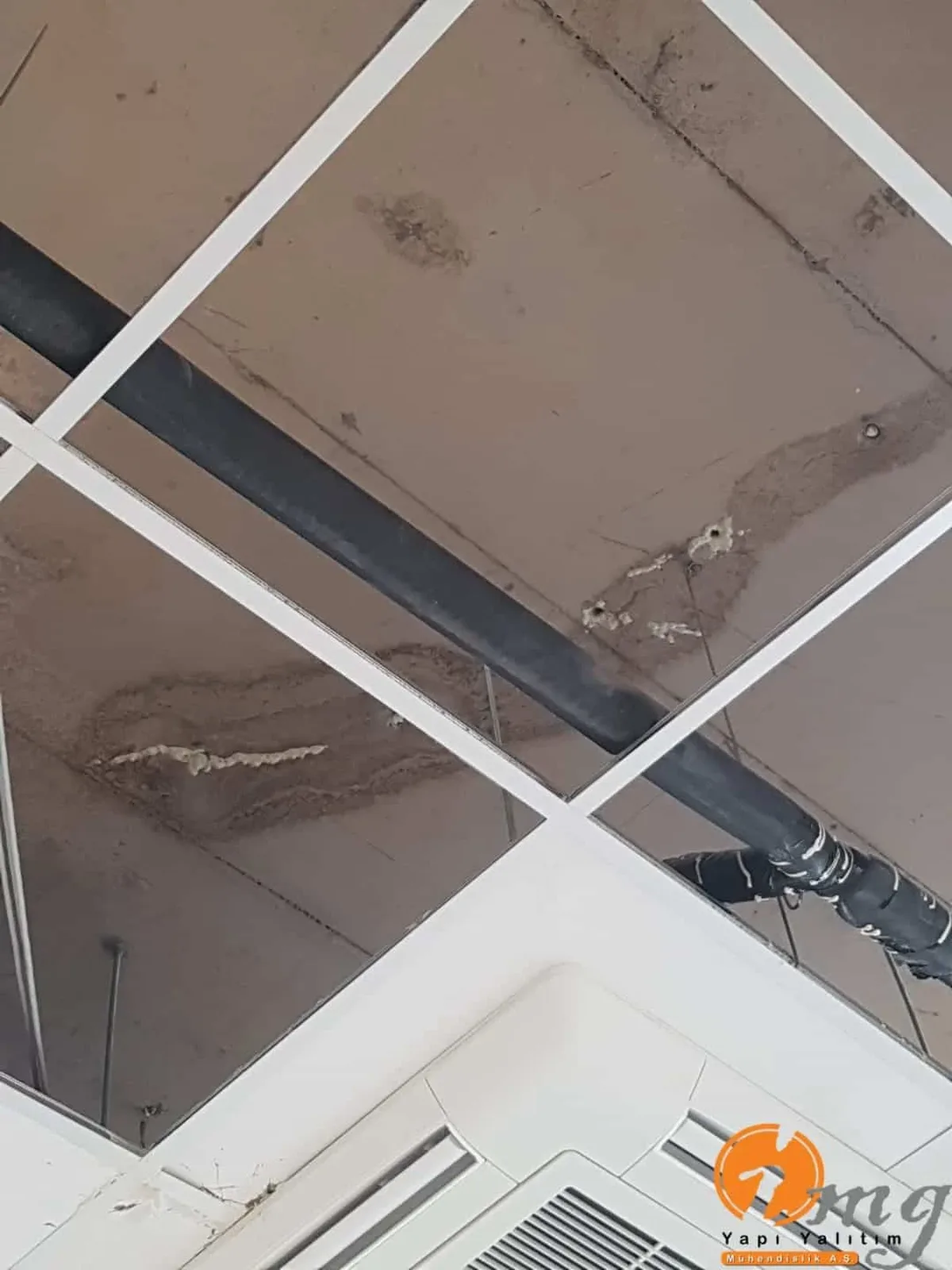 Işıkdağ Plaza Tavan Poliüretan Enjeksiyon Su Yalıtımı — fotoğraf 10