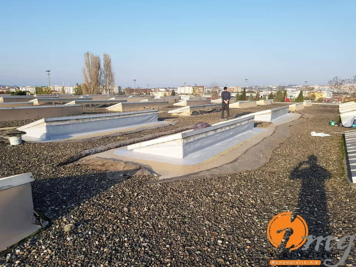 Orhanlı Aras Kargo Teras Su Yalıtımı — fotoğraf 2
