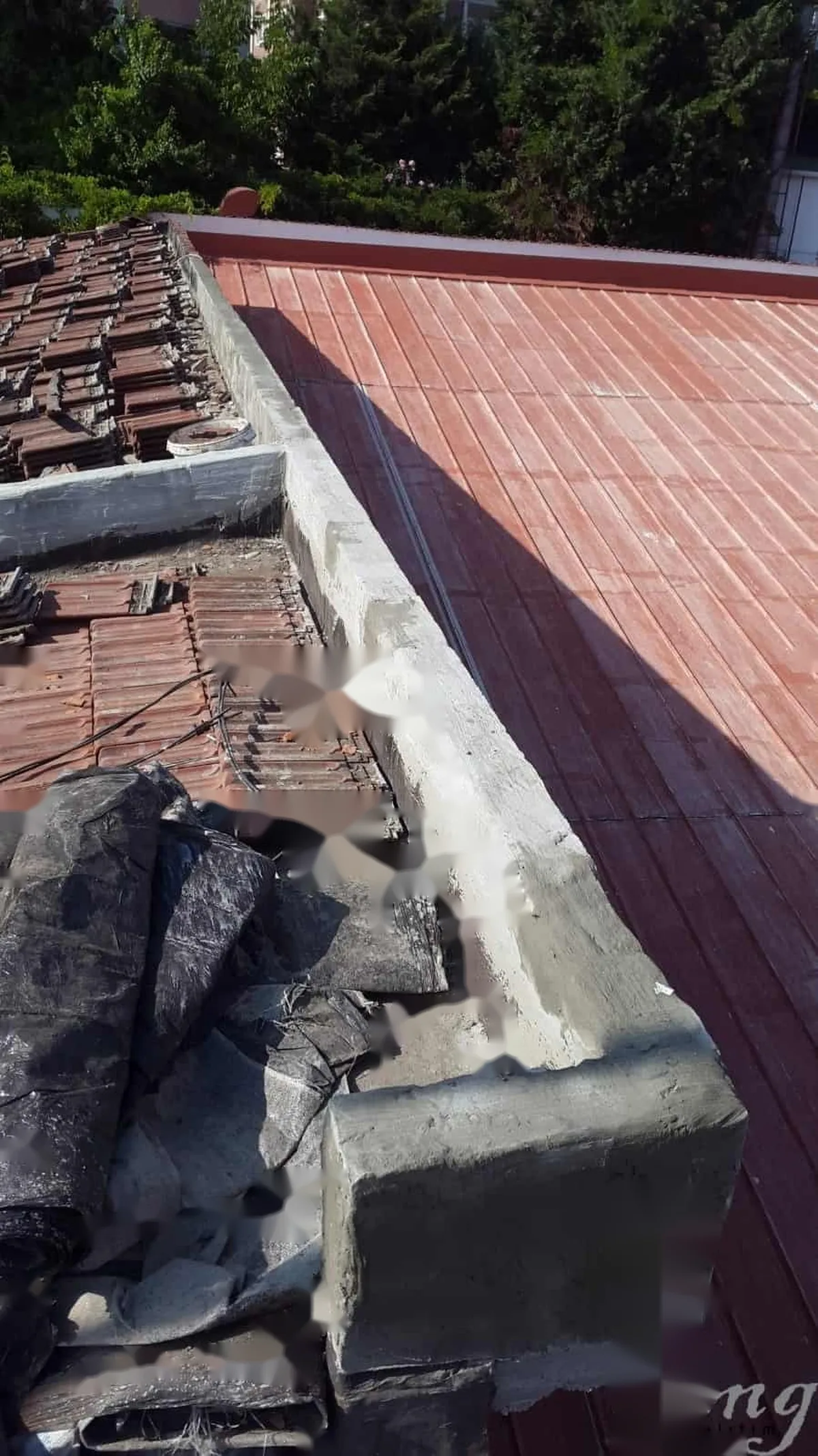 Başakşehir Çınar Koleji Çatı Kiremit Aktarması ve Su Yalıtımı — fotoğraf 9