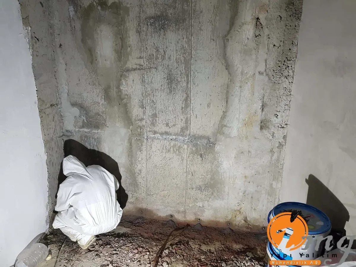 Eyüp Bodrum Kat Kristalize ve Poliüretan Enjeksiyon Su Yalıtımı — fotoğraf 7