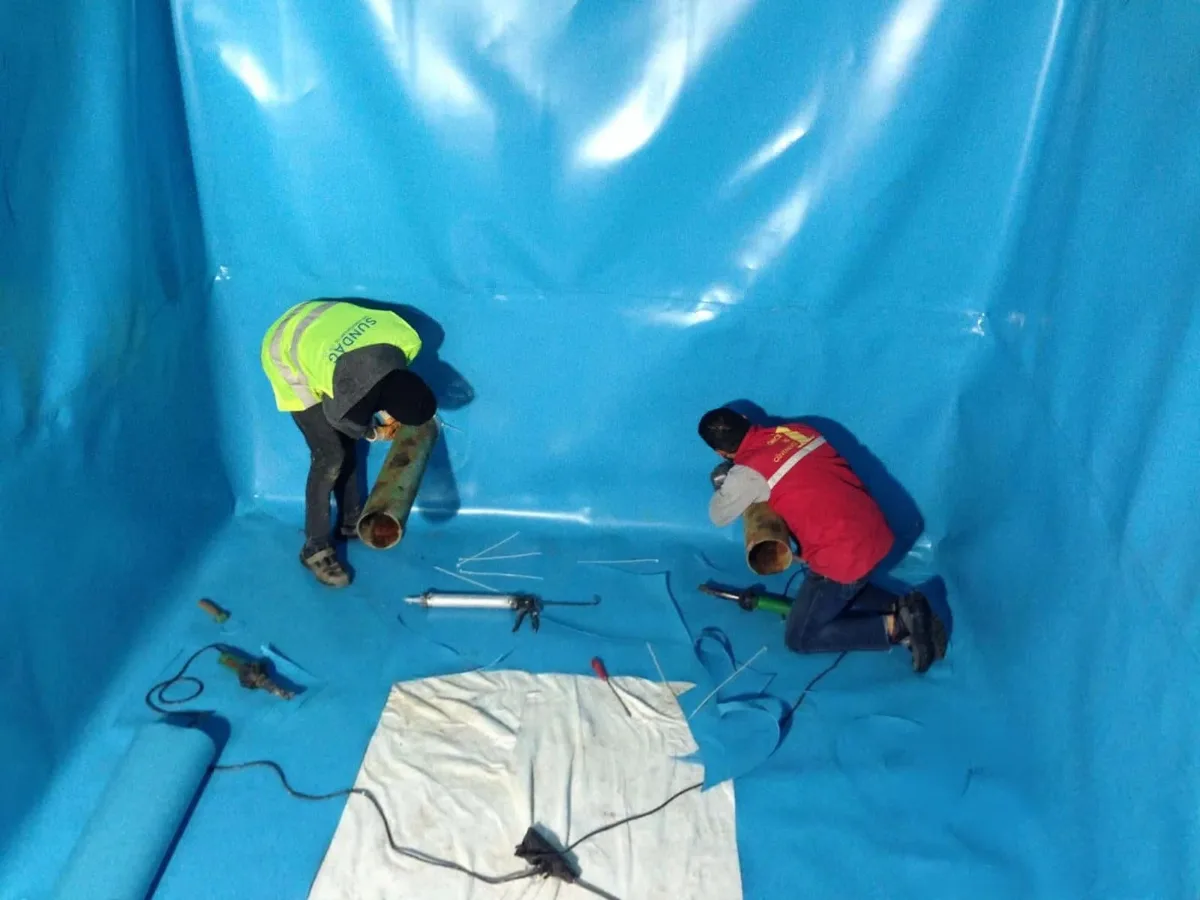 MMK Su Deposu Pvc Kaplama Su Yalıtımı — fotoğraf 12