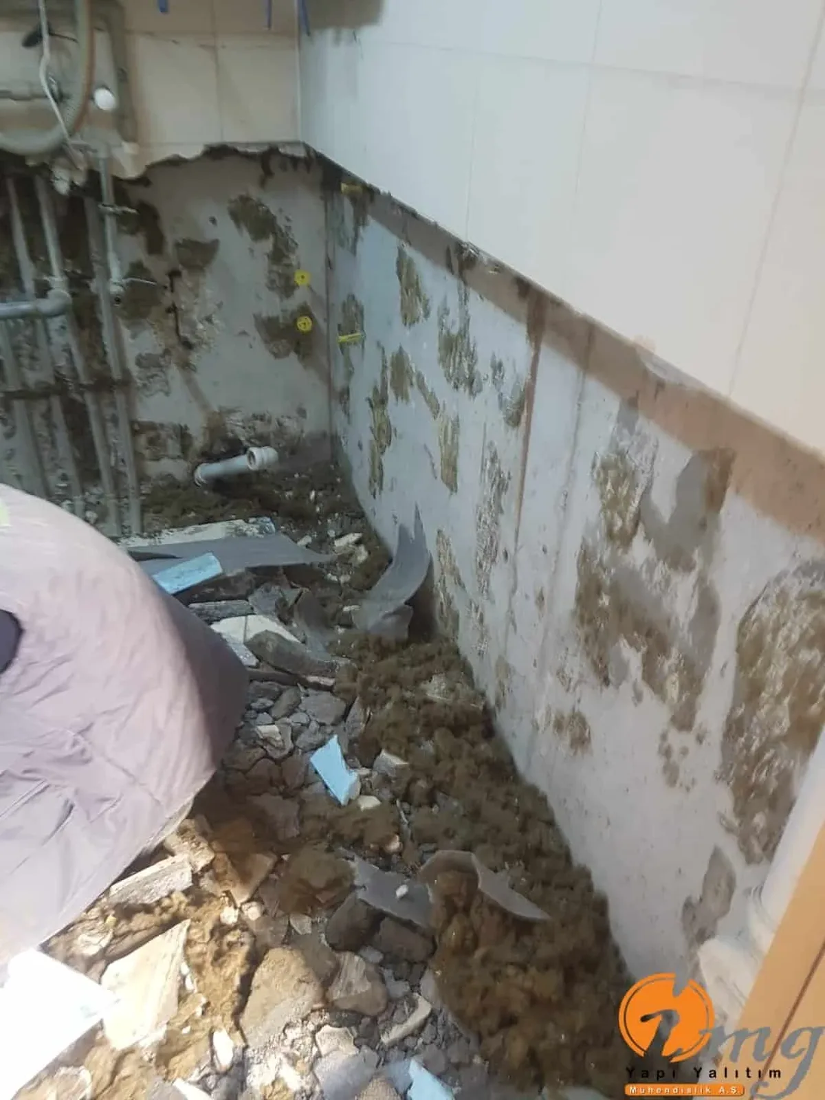 Halkalı Zemin Kat Villa Bodrum Kat Negatif Su Yalıtımı — fotoğraf 3