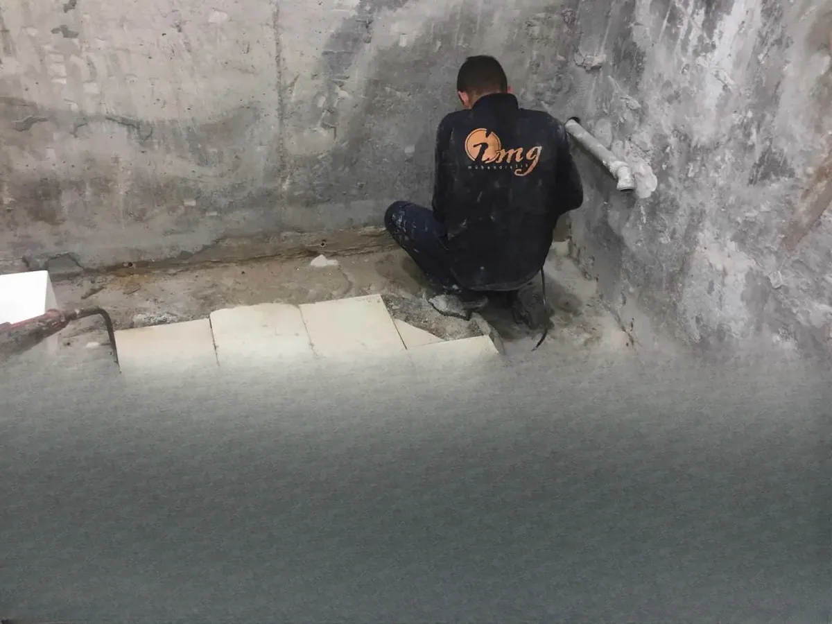 Üsküdar Dent Smile Bodrum Kat Negait Kristalize Su Yalıtımı — fotoğraf 6