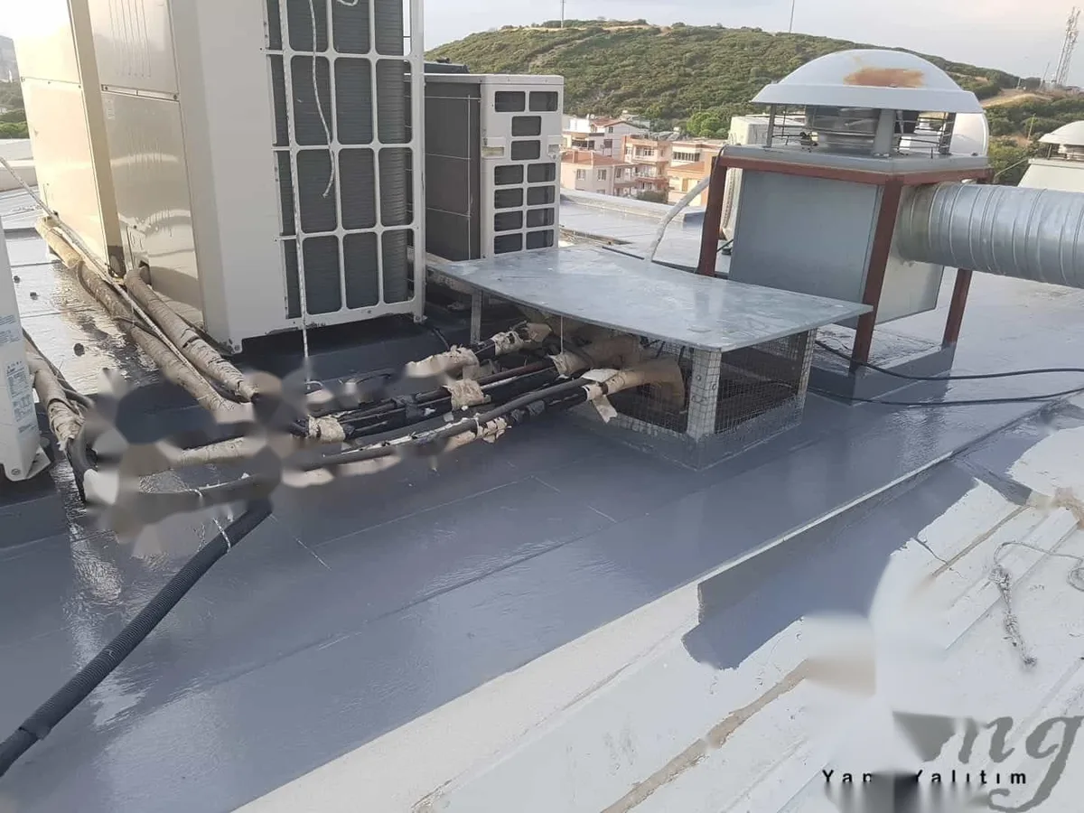 İzmir Aliağa Çatı ve Balkon Şeffaf Su Yalıtımı — fotoğraf 9