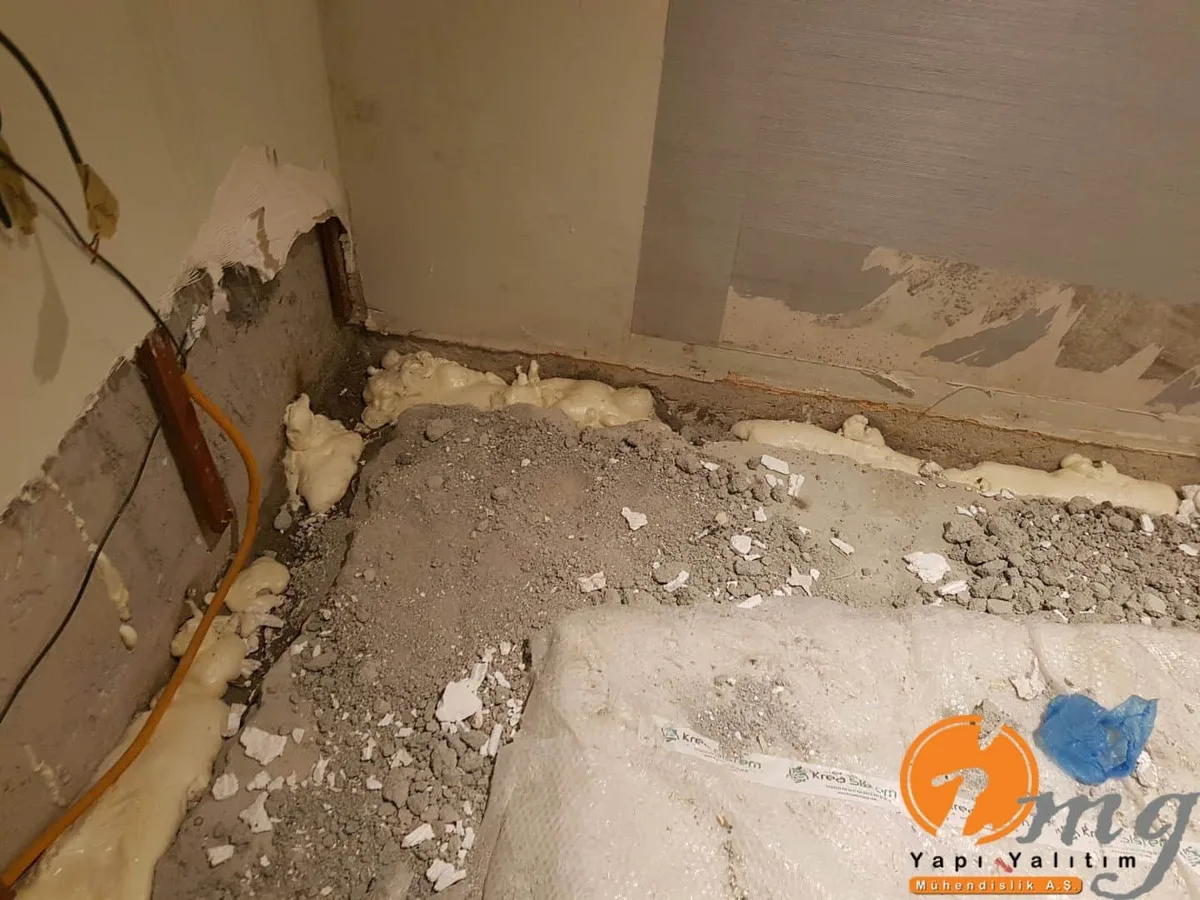 Yeniköy Daire İçi Soğuk Derz Enjeksiyon Su Yalıtımı — fotoğraf 8
