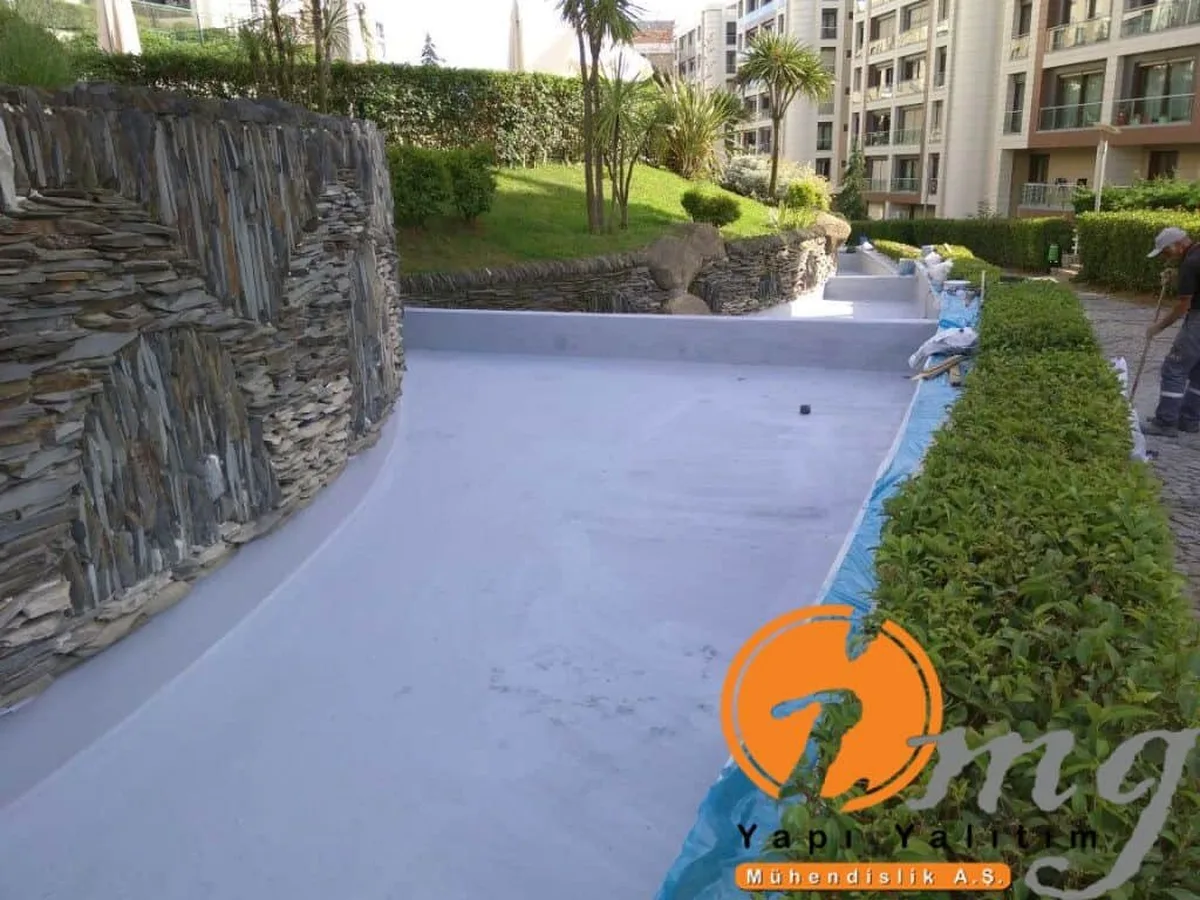 Almonhill Sitesi Süs Havuzu Su Yalıtımı — fotoğraf 8